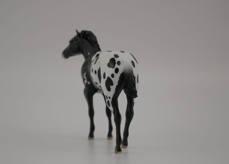 BUMI-LE-? STOCK HORSE CHIP APPALOOSA MODEL HORSE 7/17/20