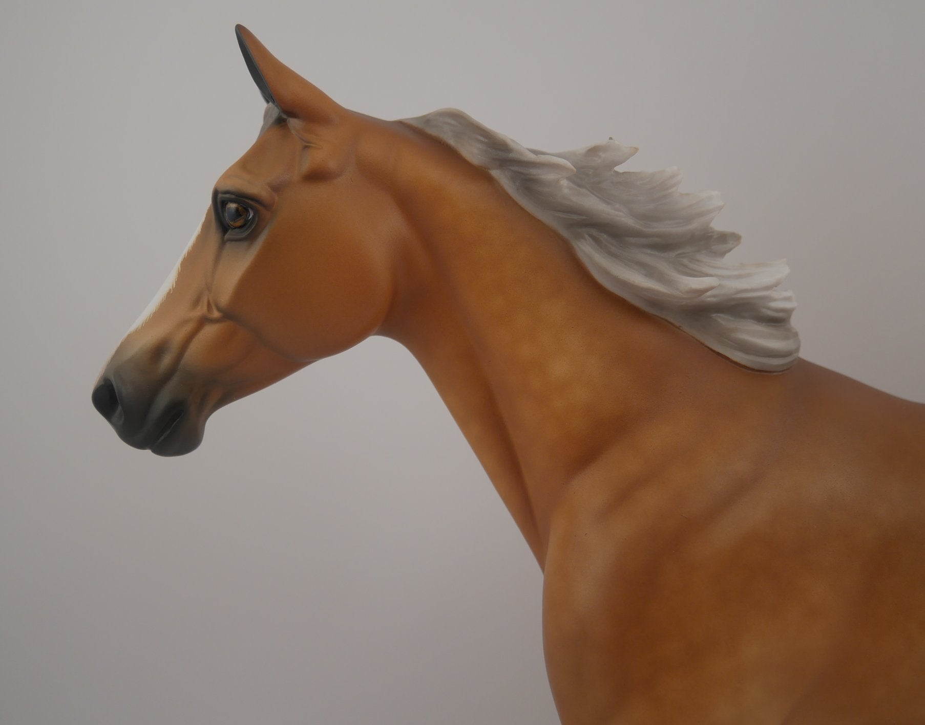 SUNTREK-OOAK SILVER BAY  PALOUSE MODEL HORSE BY SHERYL LEISURE 8/10/20