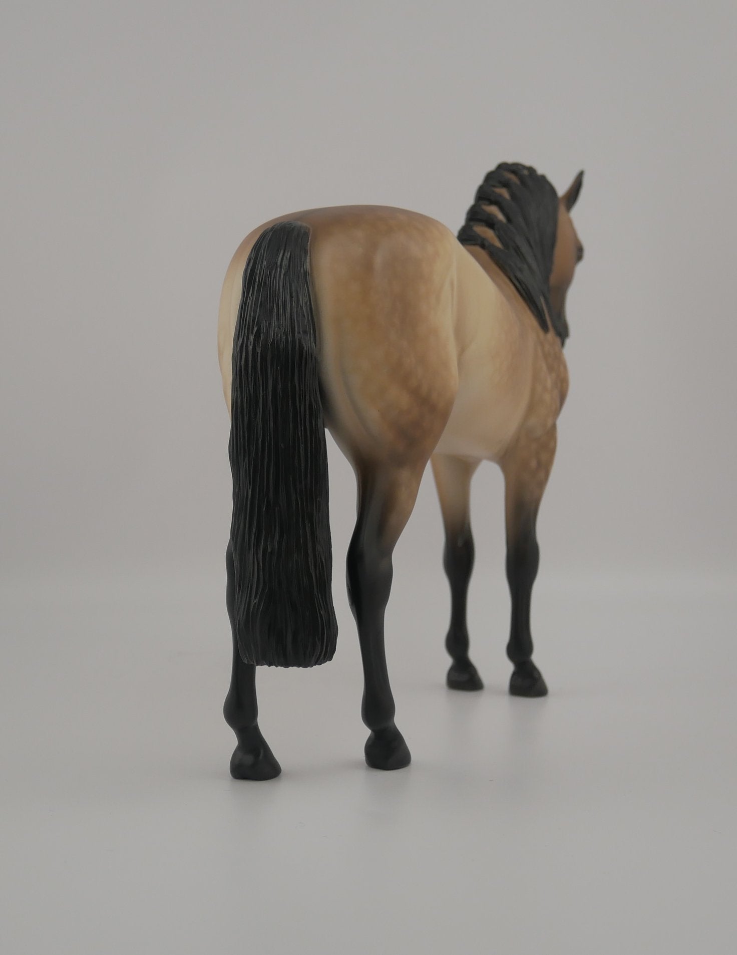 VENTURA-OOAK DAPPLE BUCKSKIN ANDALUSIAN BY SHERYL LEISURE 8/10/20