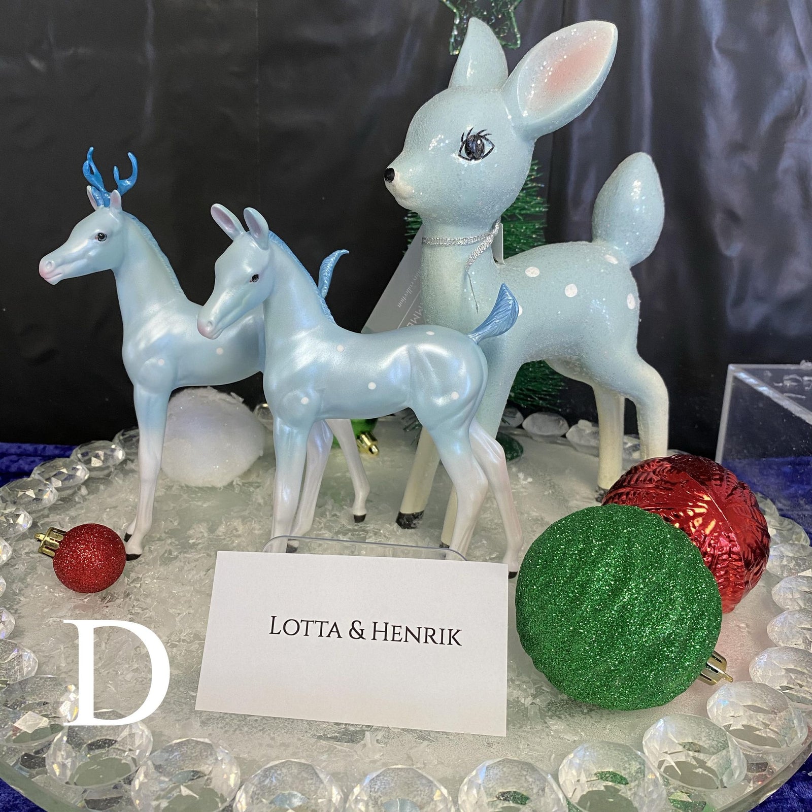 Lotta, and Henrik Deco Deer Set 12/20/20 By Jas Fanning