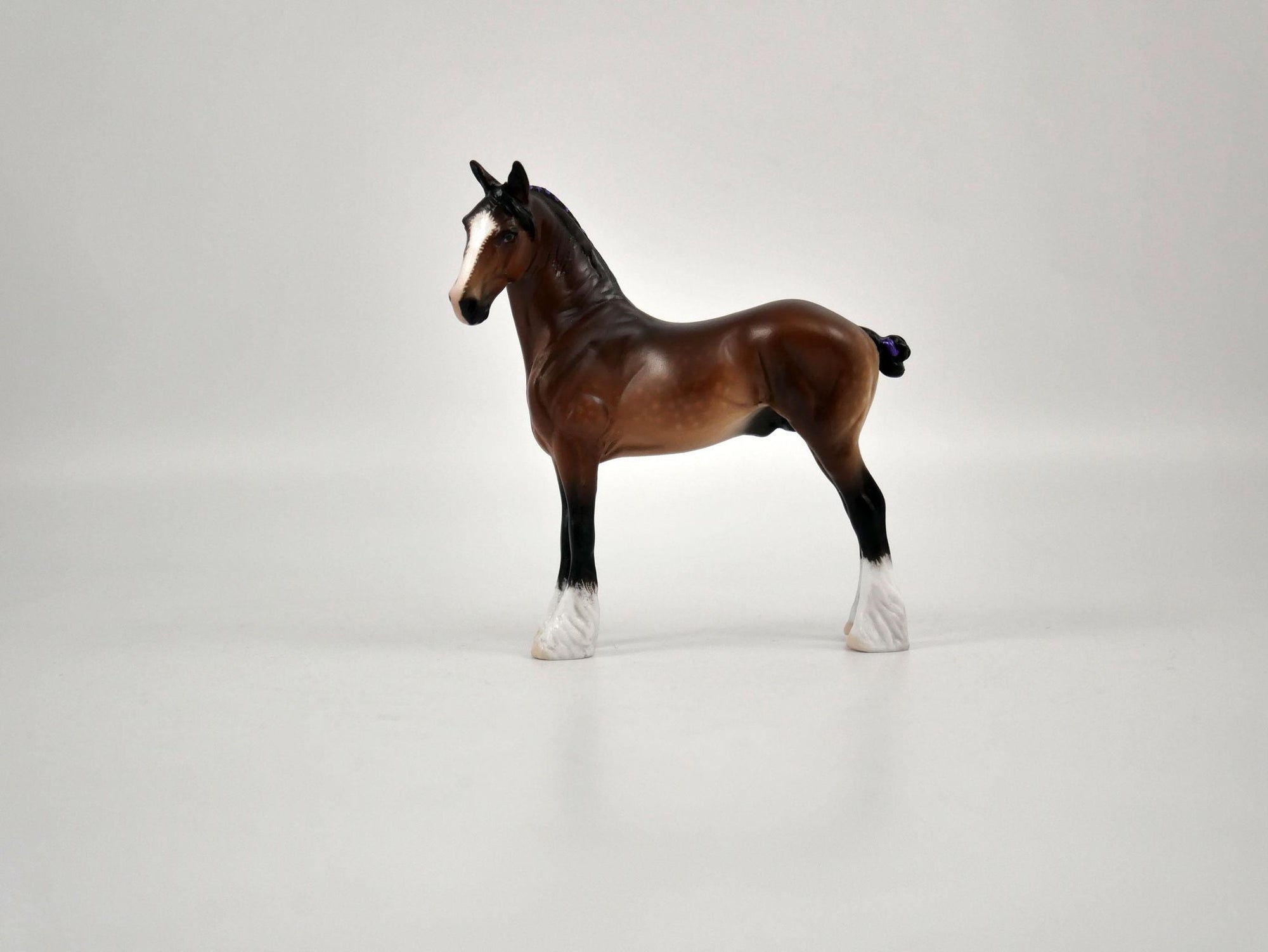 Matias-OOAK Dapple Bay Draft Chip Painted By Sheryl Leisure 1/8/21