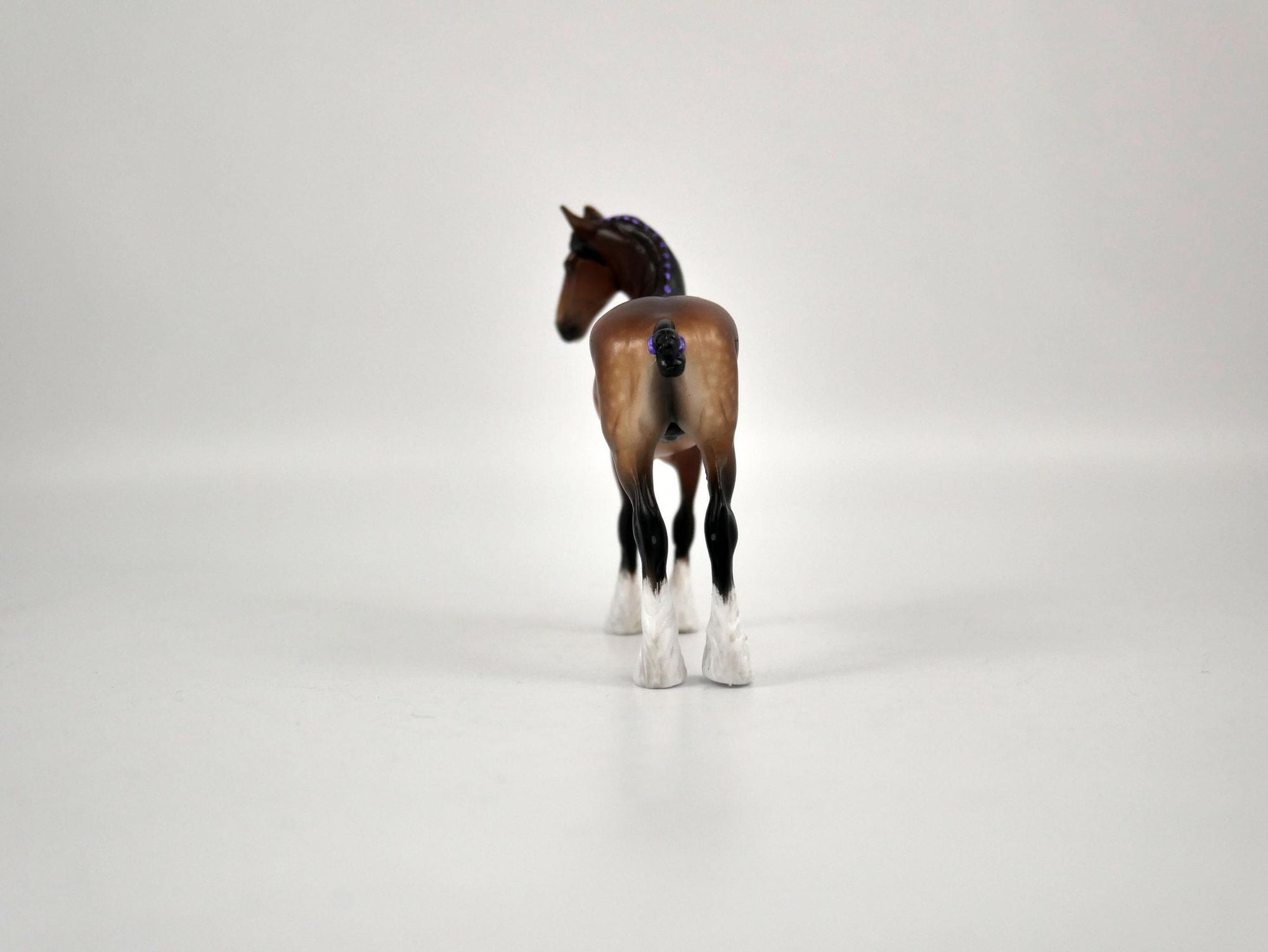 Matias-OOAK Dapple Bay Draft Chip Painted By Sheryl Leisure 1/8/21