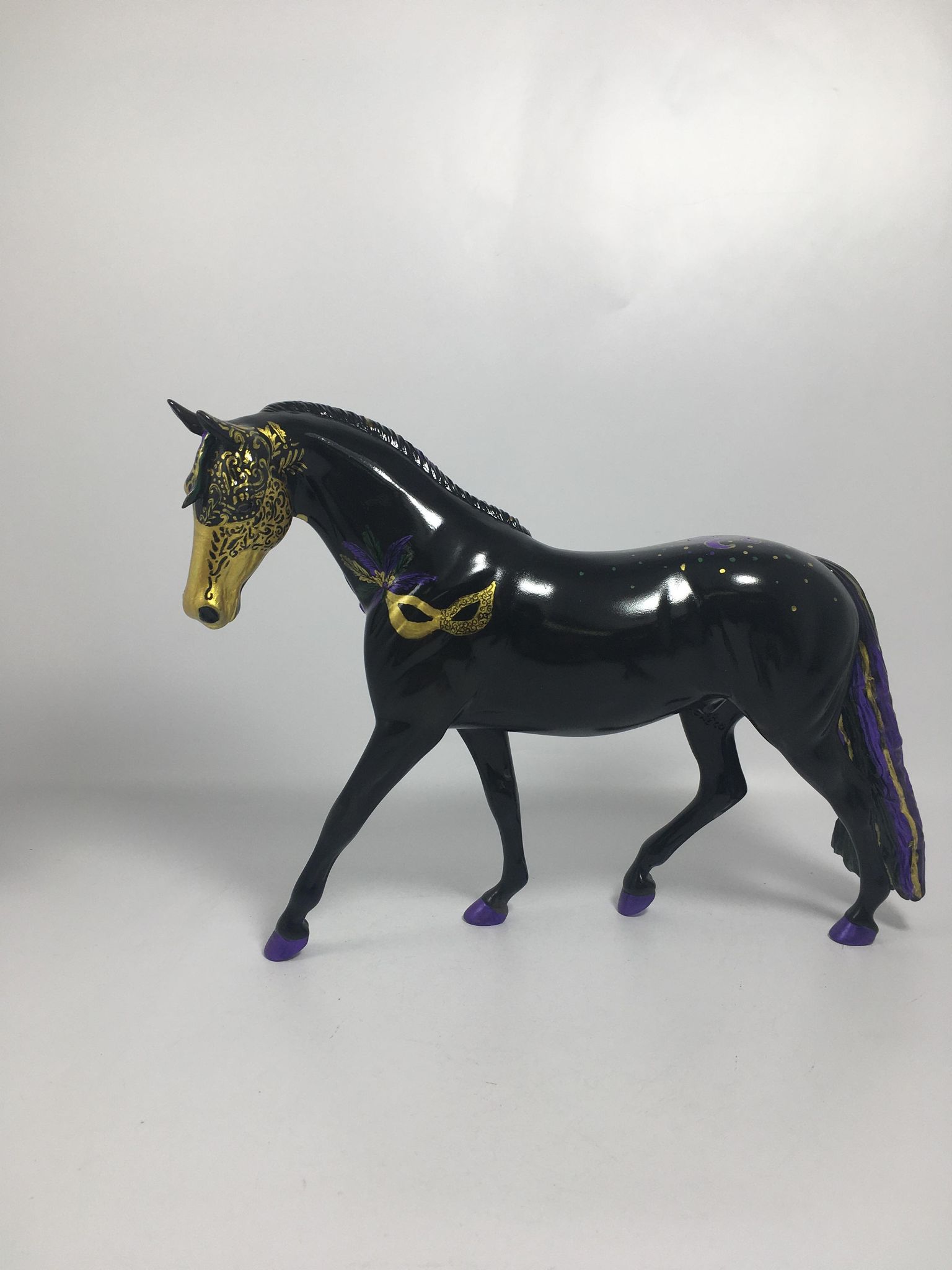 Celebration-OOAK Mardi Gras Pony 2/16/21