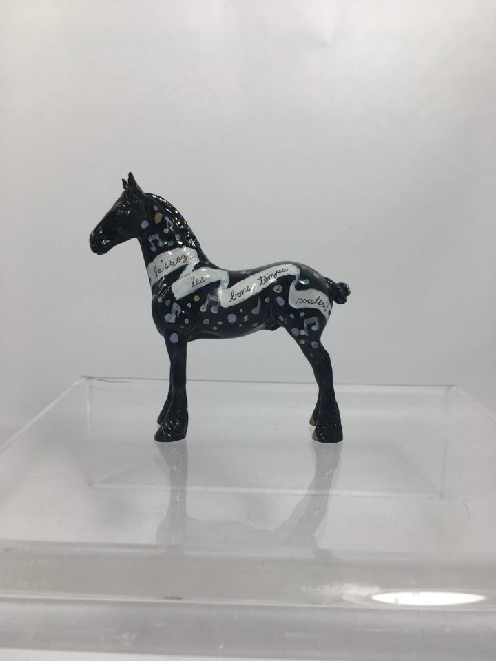 Jubilant-OOAK Mardi Gras Draft Chip Deco SB21