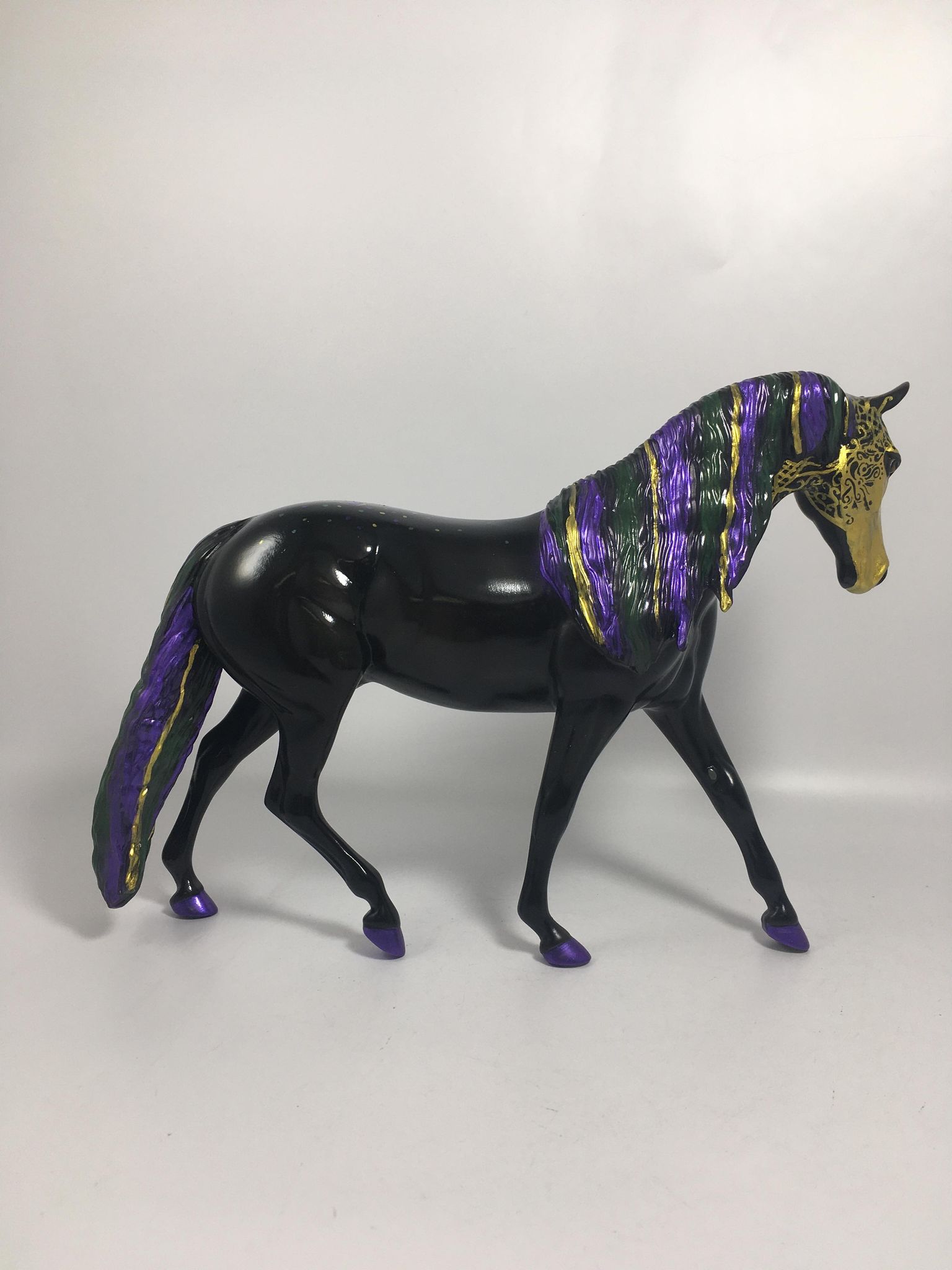 Celebration-OOAK Mardi Gras Pony 2/16/21