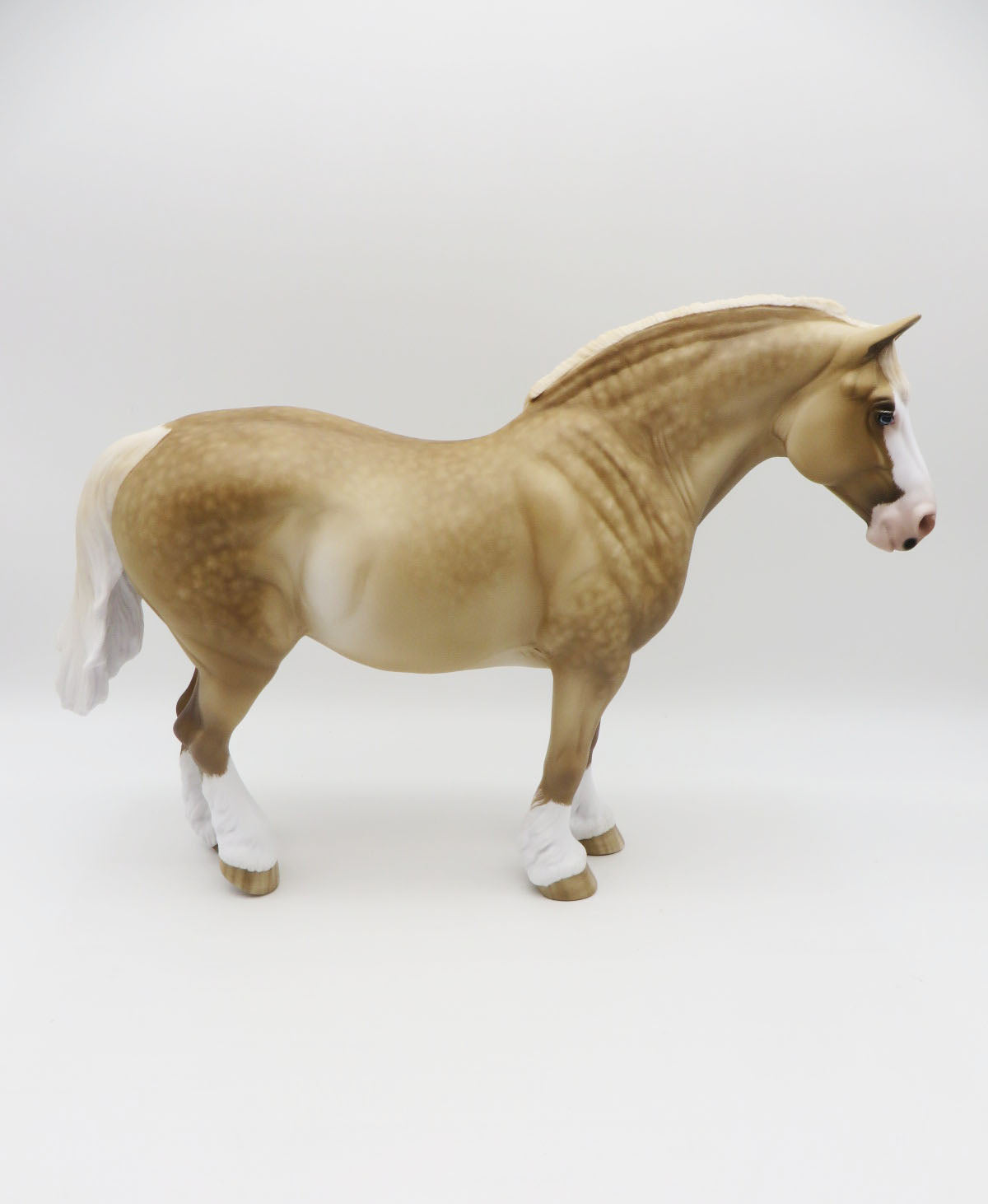 Darla - OOAK Palomino Heavy Draft Painted by Sheryl Leisure BO 10/7/22