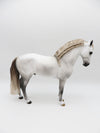 Petey - OOAK - Dapple Grey Andalusian Painted by Sheryl Leisure BO 10/7/22