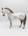 Petey - OOAK - Dapple Grey Andalusian Painted by Sheryl Leisure BO 10/7/22