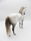 Petey - OOAK - Dapple Grey Andalusian Painted by Sheryl Leisure BO 10/7/22