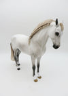 Petey - OOAK - Dapple Grey Andalusian Painted by Sheryl Leisure BO 10/7/22