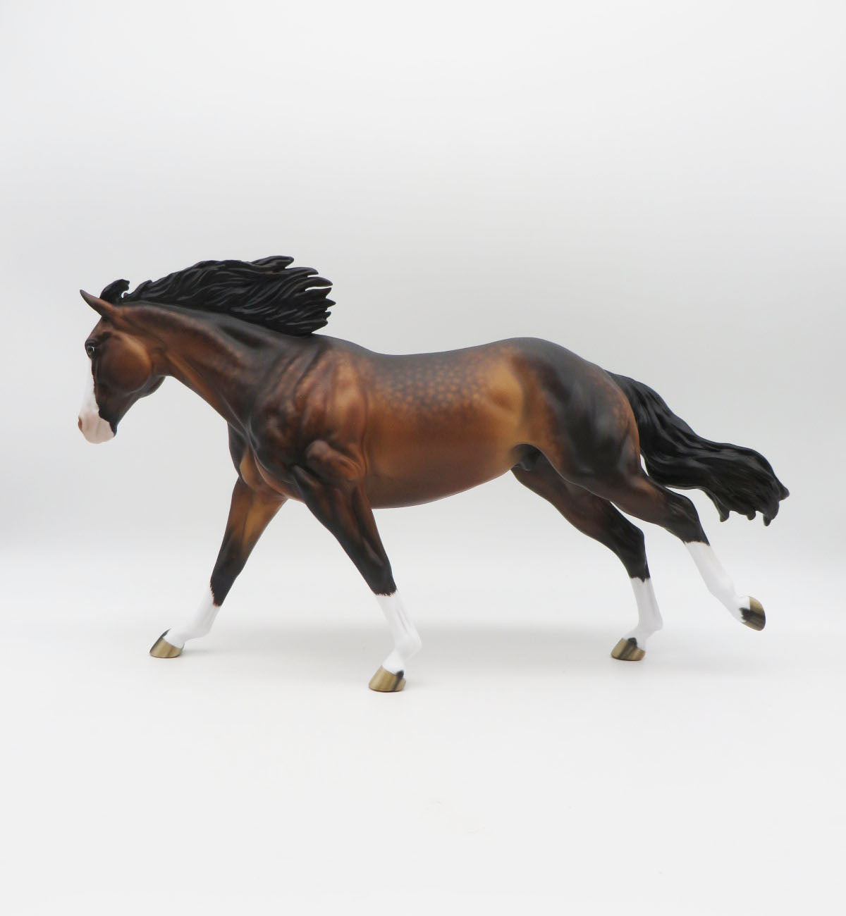 BUCKWHEAT -OOAK Dapple Bay Remington Painted by Sheryl Leisure BO 10/7/22