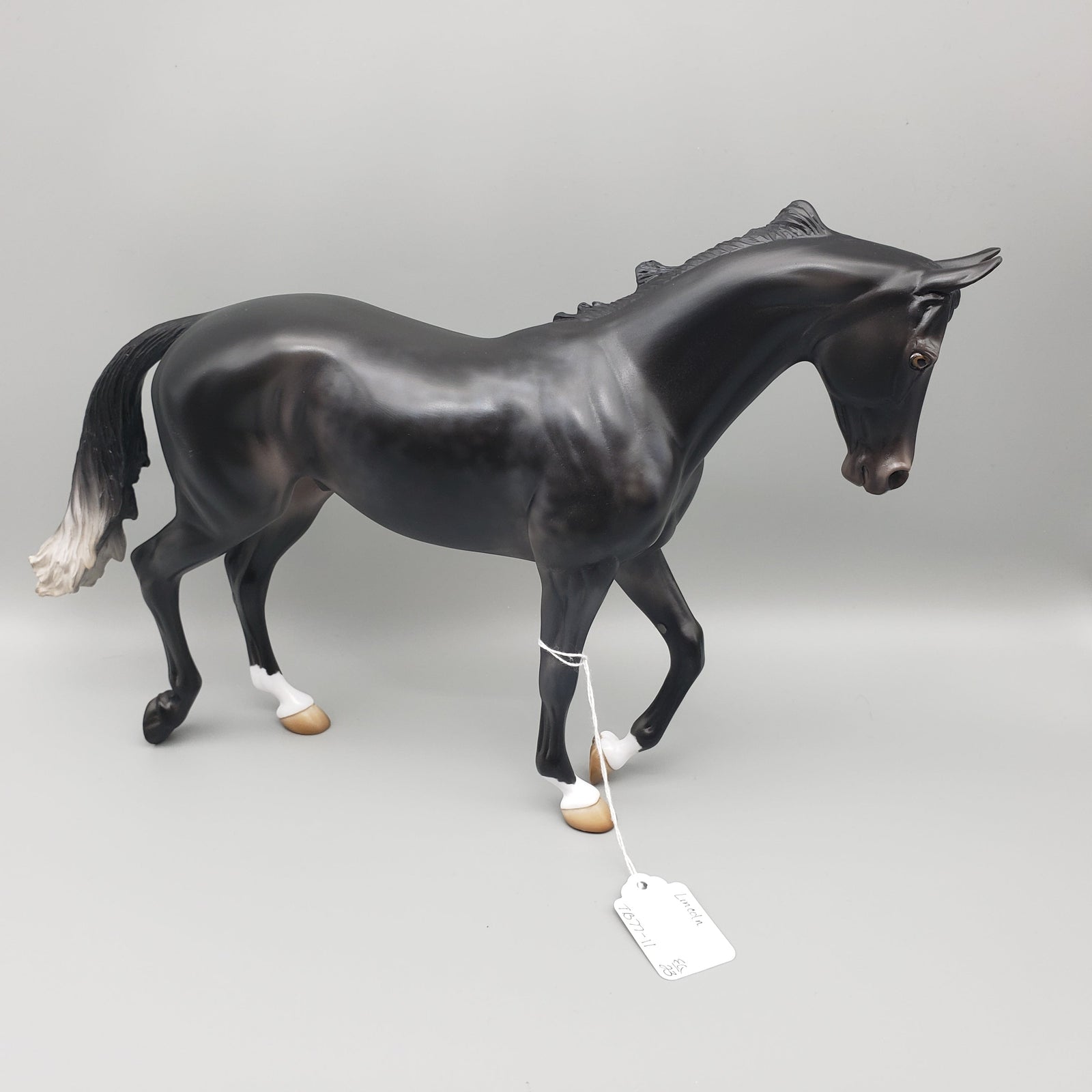 Lincoln - OOAK - Reverse Dapple Chestnut Thoroughbred By Jess Hamill EQ23