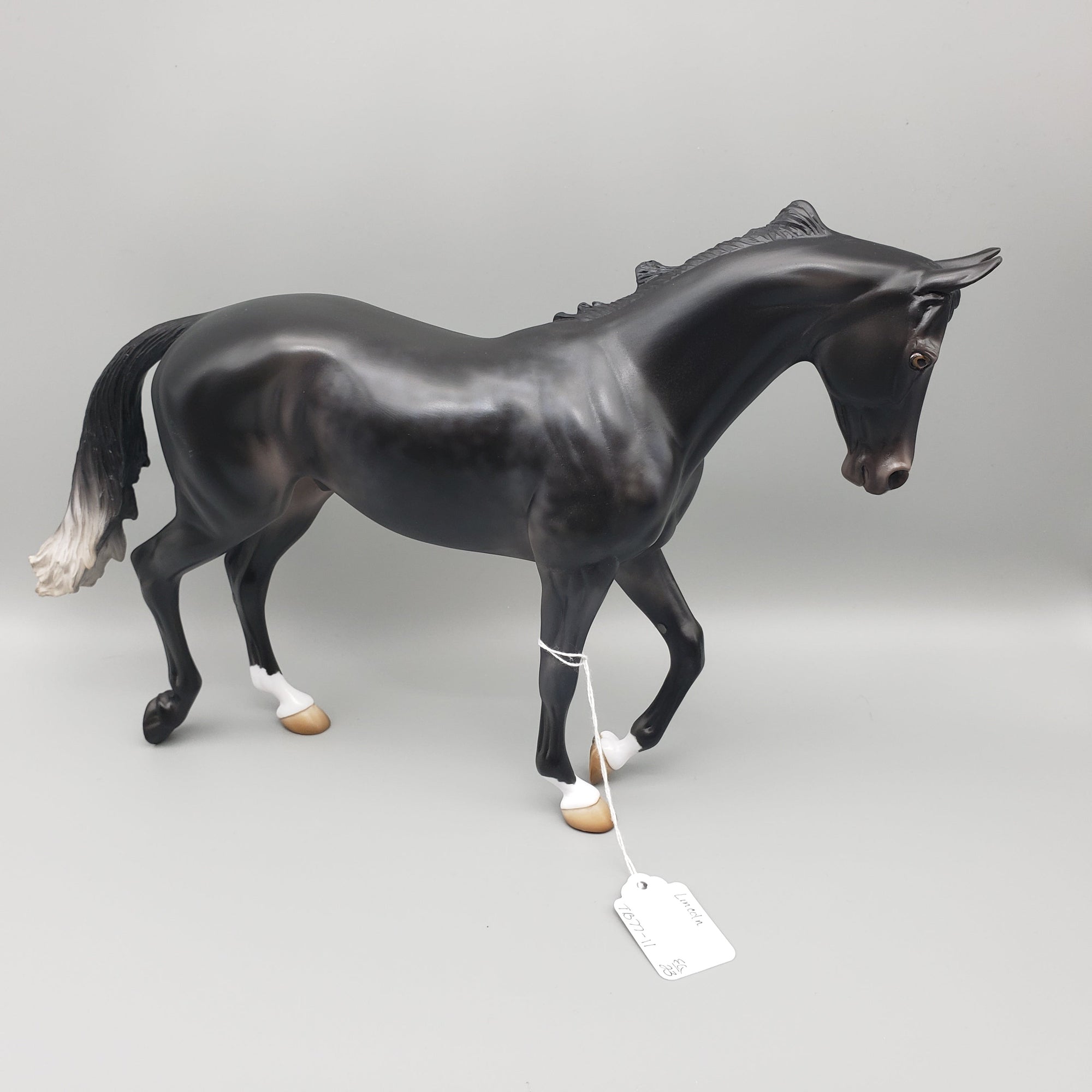Lincoln - OOAK - Reverse Dapple Chestnut Thoroughbred By Jess Hamill EQ23