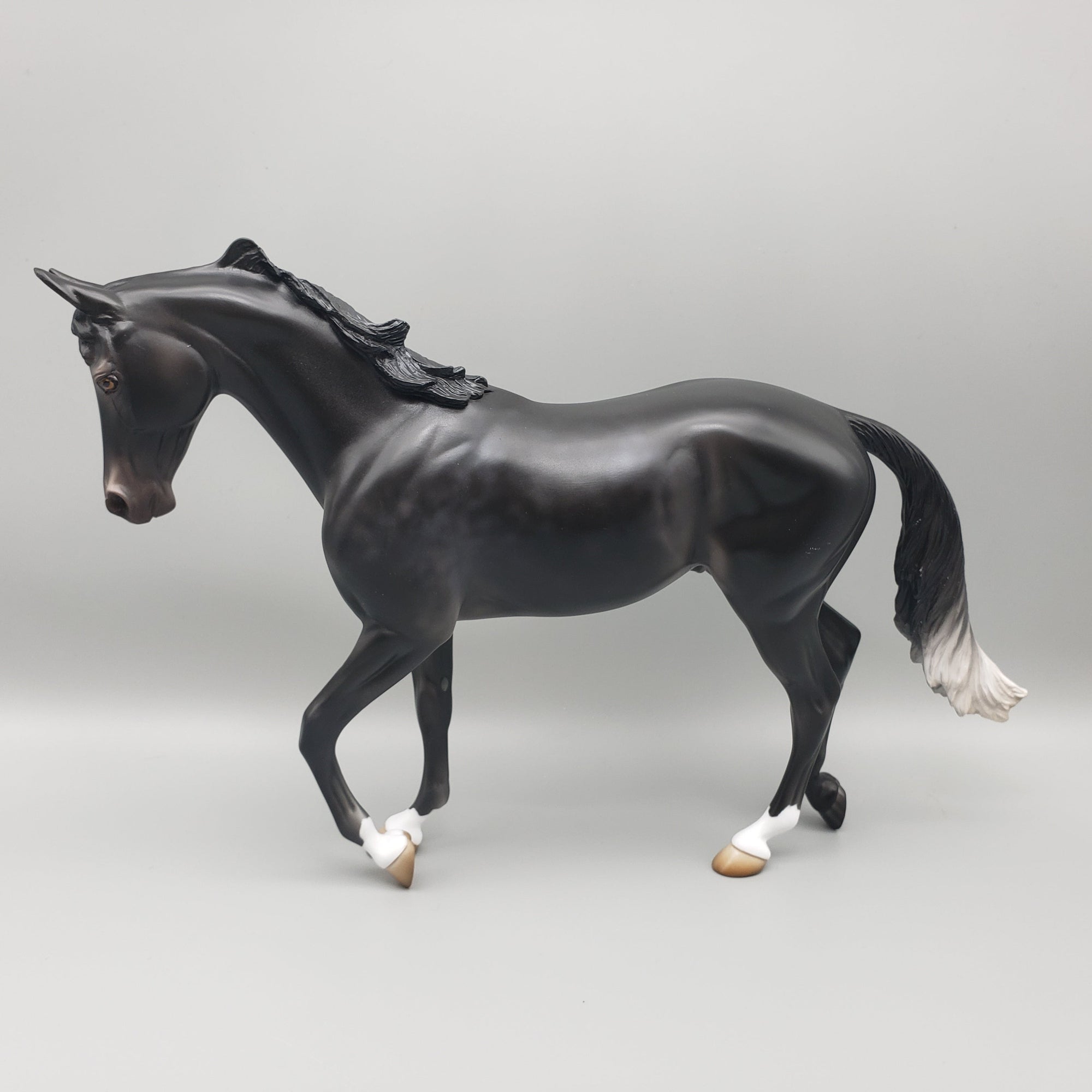 Lincoln - OOAK - Reverse Dapple Chestnut Thoroughbred By Jess Hamill EQ23