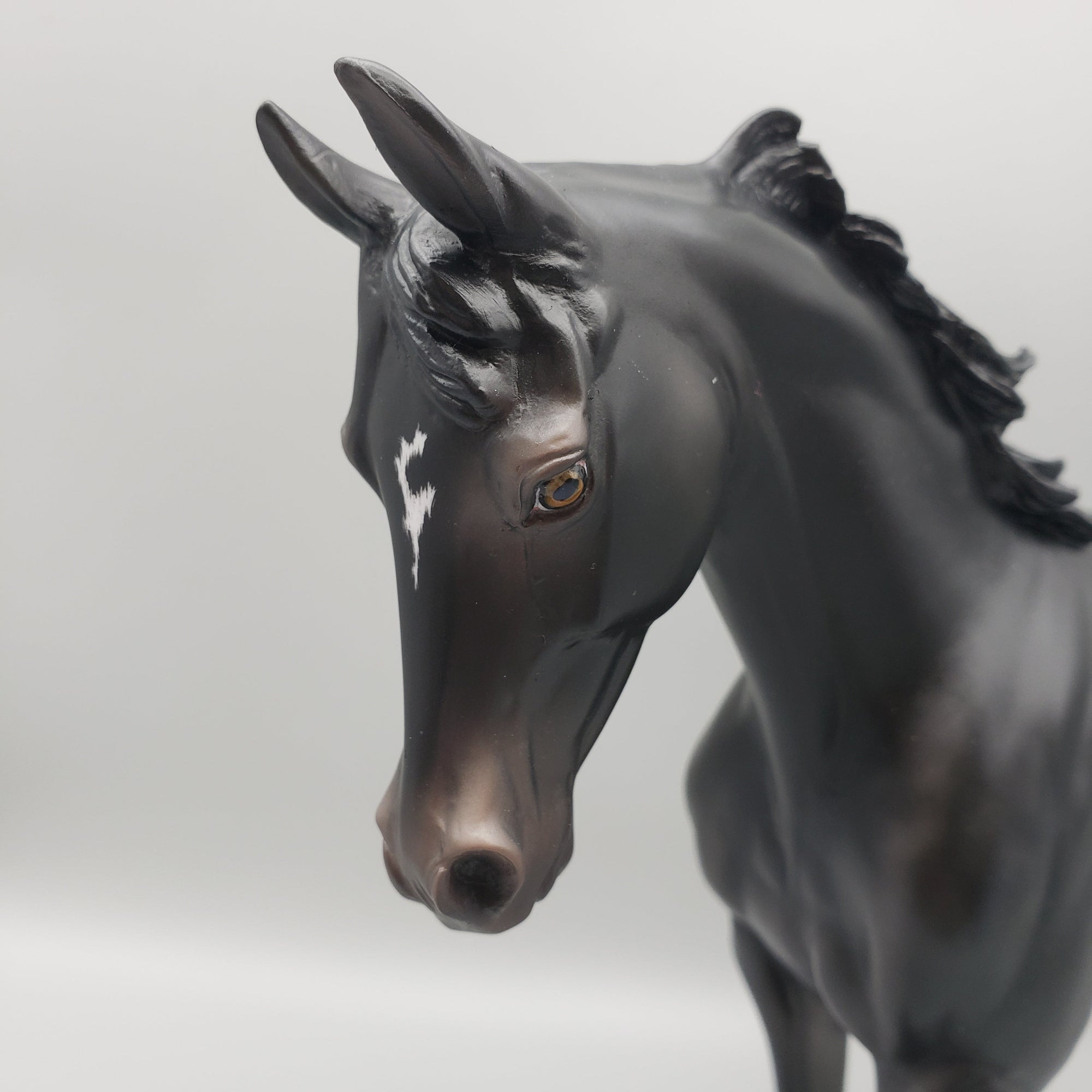 Lincoln - OOAK - Reverse Dapple Chestnut Thoroughbred By Jess Hamill EQ23