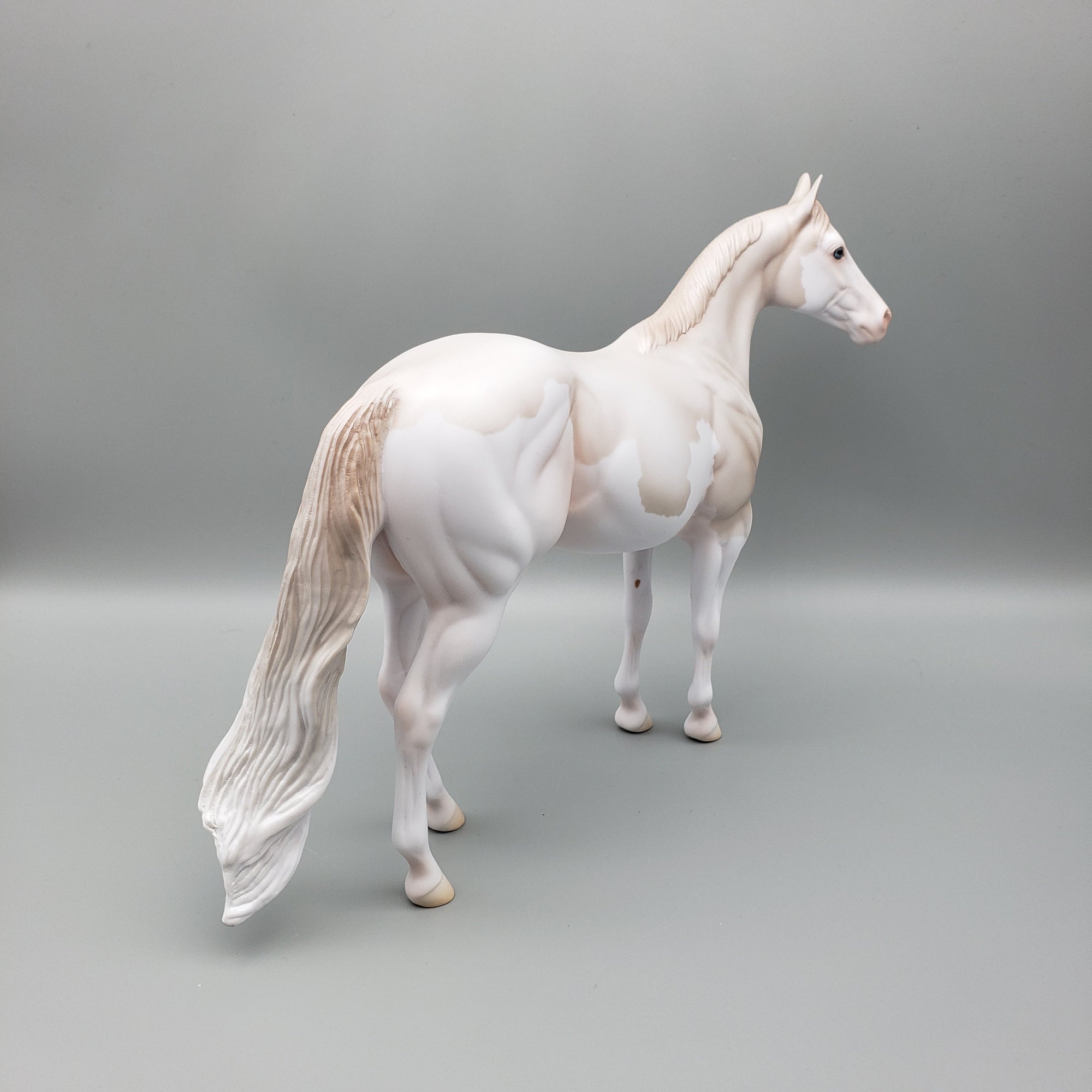Bailey - OOAK - Cremello Splash ISH By Jess Hamill EQ23