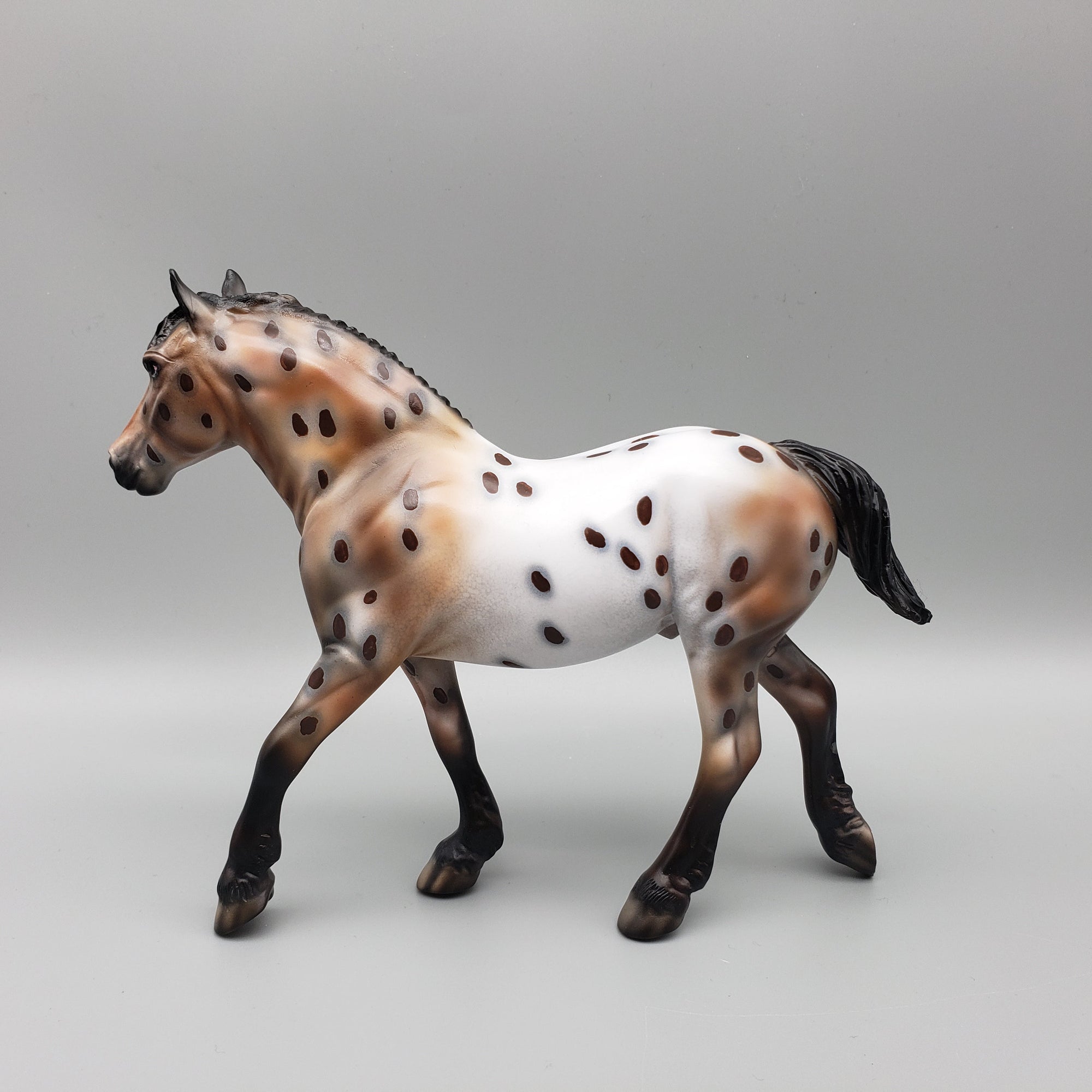 Patch - OOAK - Appaloosa Pebble Draft By Dawn Quick EQ23