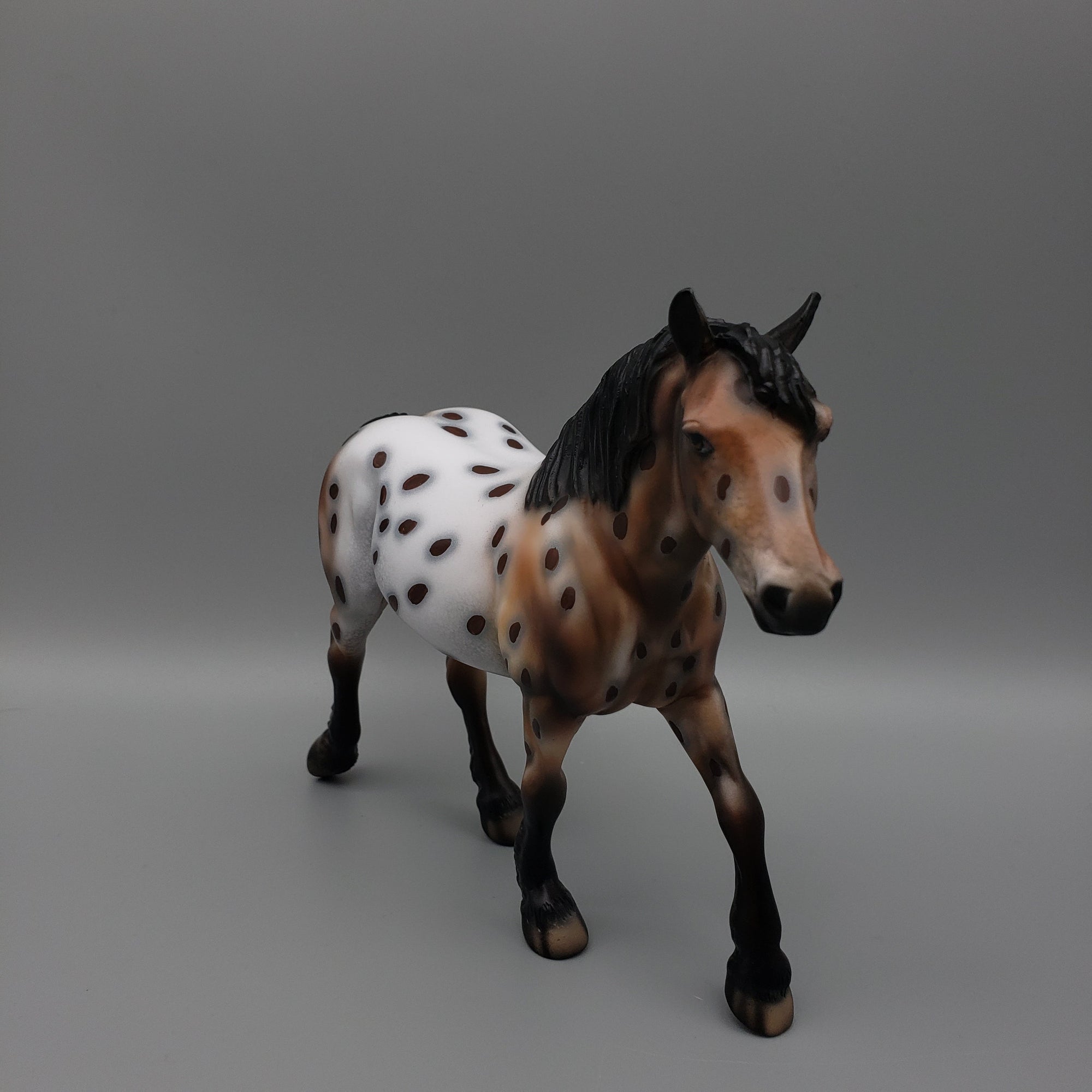 Patch - OOAK - Appaloosa Pebble Draft By Dawn Quick EQ23
