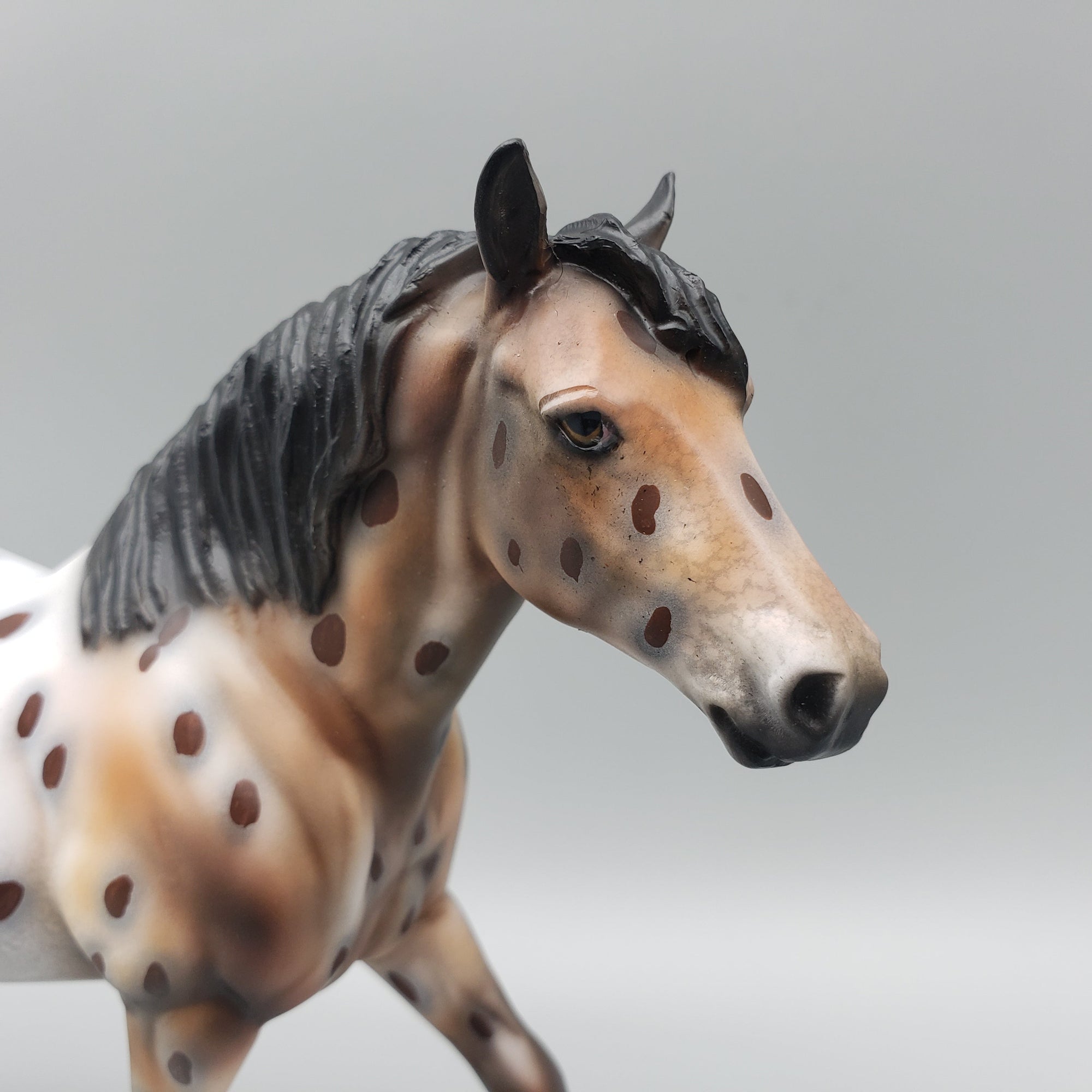 Patch - OOAK - Appaloosa Pebble Draft By Dawn Quick EQ23