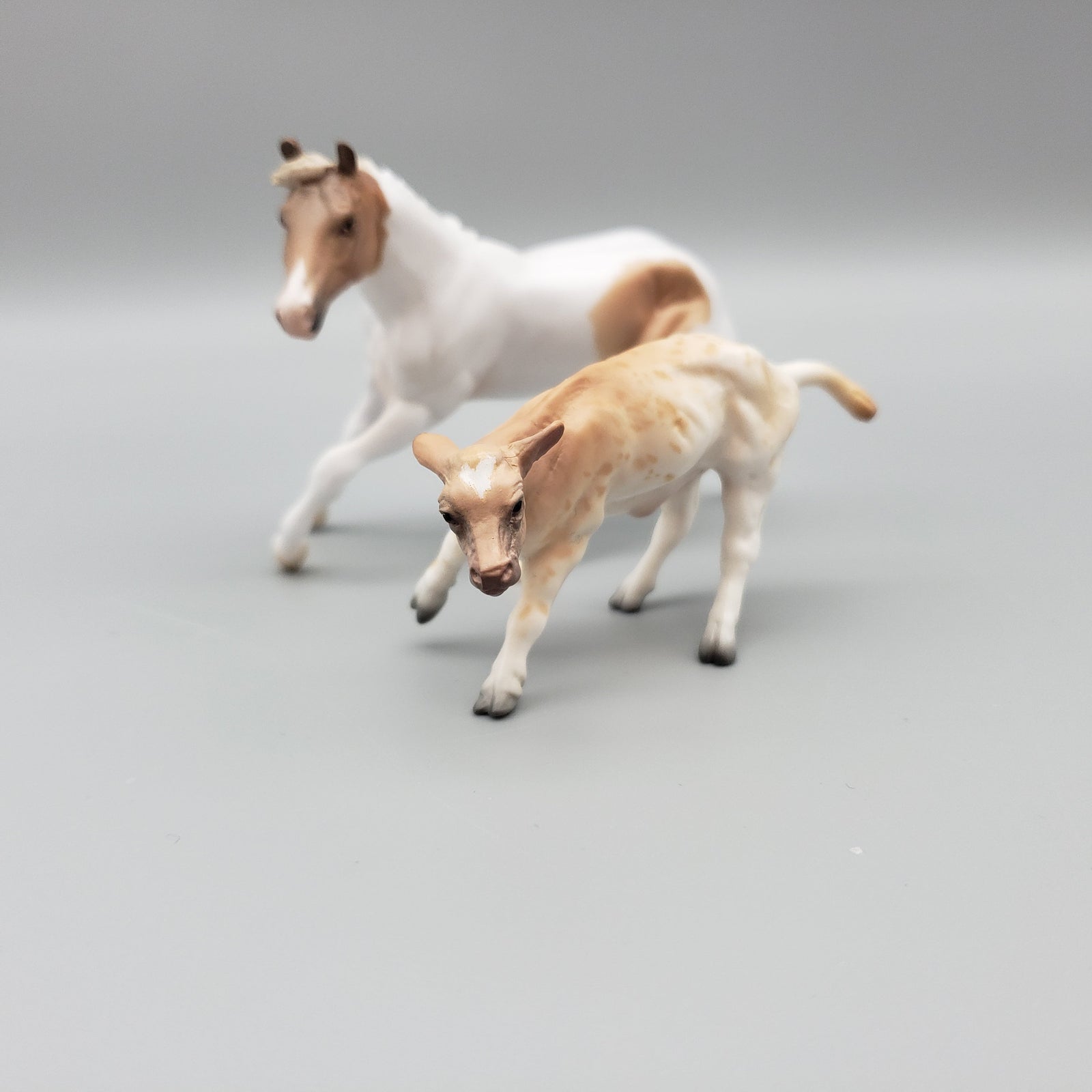 Cat & Canary OOAK Cutter and Calf Chip SET By Jess Hamill EQ23