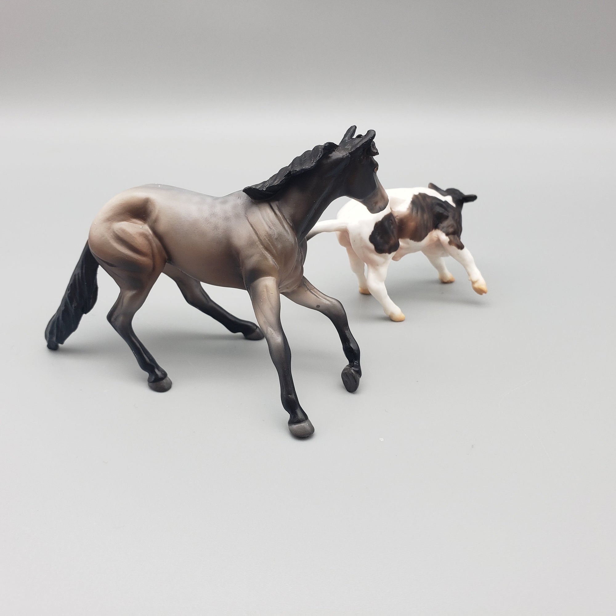 Roadrunner &amp; Coyote OOAK Cutter and Calf Chip SET By Jess Hamill EQ23