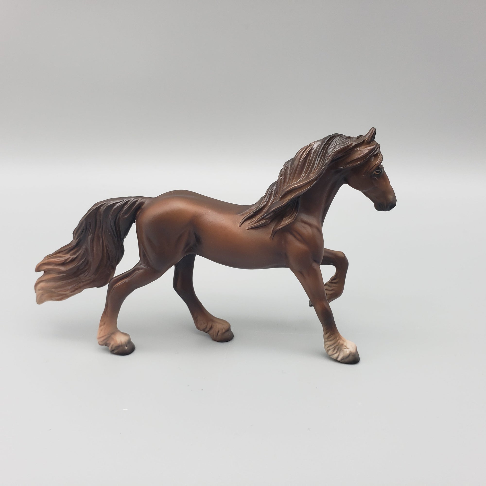 Chisholm OOAK Chesnut Friesian Chip By Jess Hamill EQ23