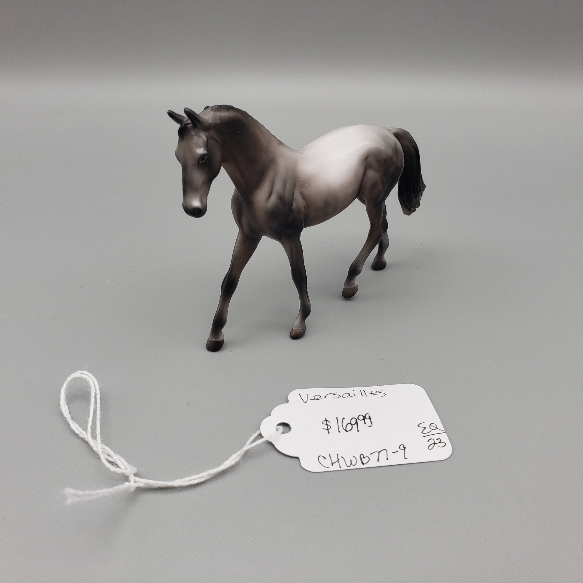 Versailles OOAK Rose Grey Warmblood Chip with Dapples By Jess Hamill EQ23