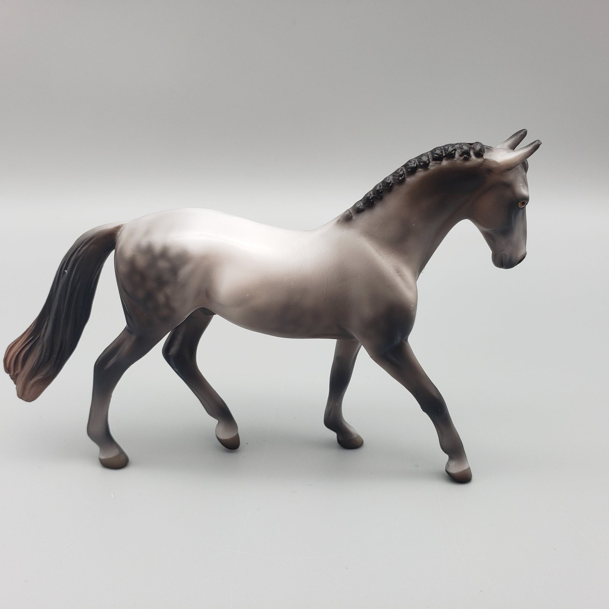 Versailles OOAK Rose Grey Warmblood Chip with Dapples By Jess Hamill EQ23