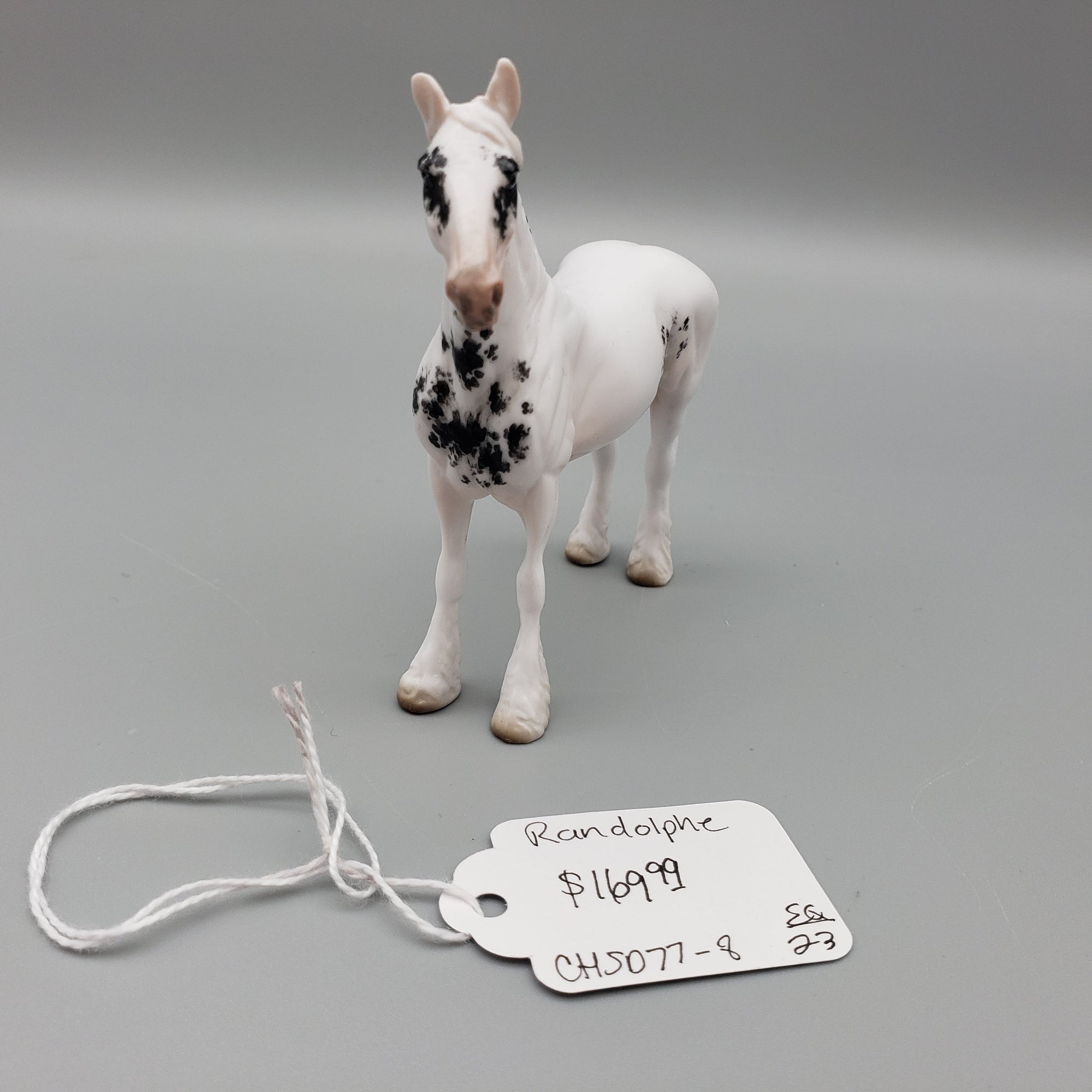 Randolphe OOAK Black Sabino Draft Chip By Jess Hamill EQ23