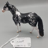 Jigsaw OOAK Black Sabino Andalusian Chip By Jess Hamill EQ23