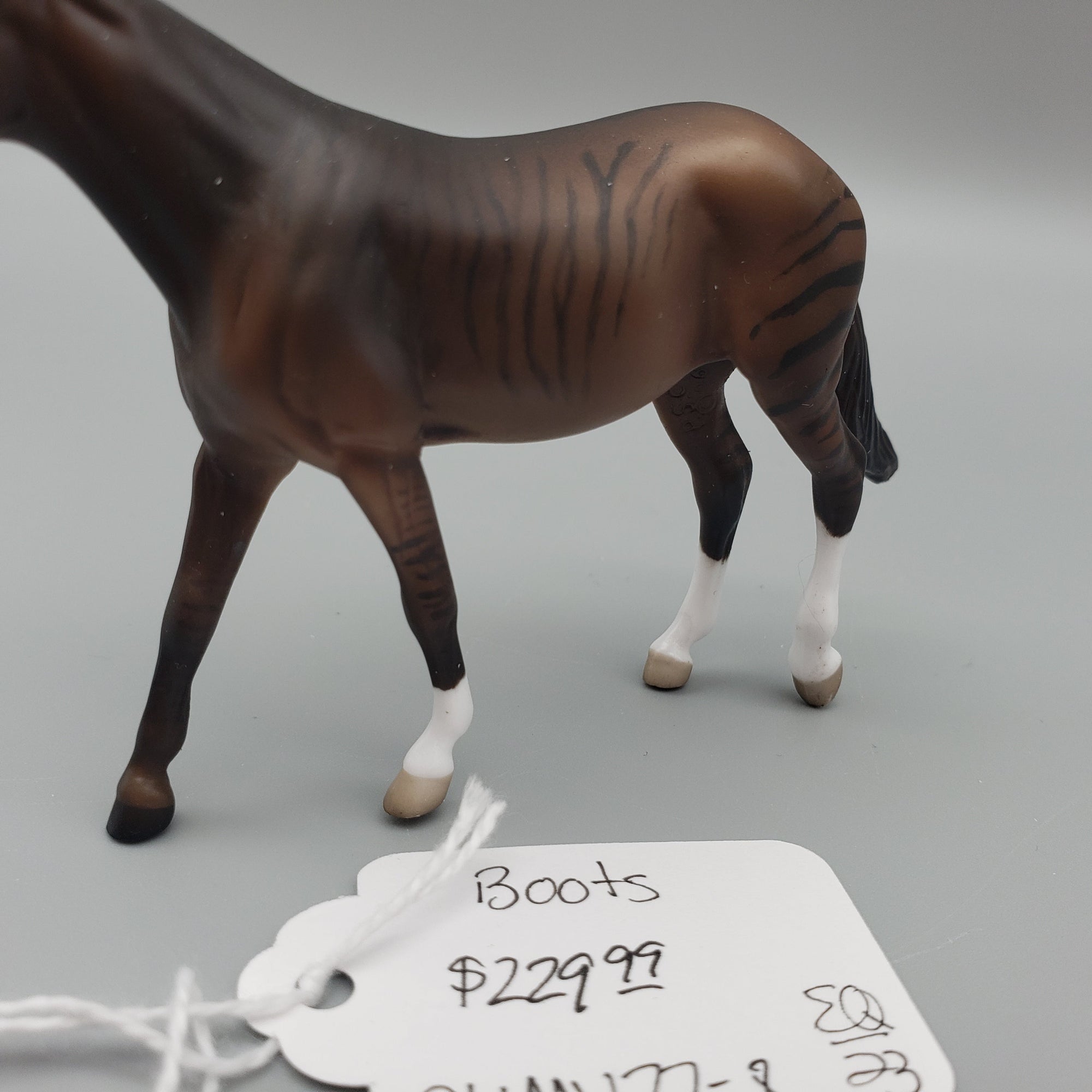 Boots OOAK Zorse Mule Chip By Jess Hamill EQ23