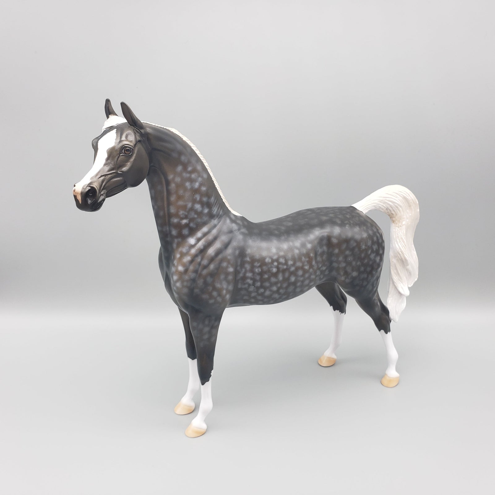 Caviar - OOAK - Dappled Grey ArabianBy Dawn Quick EQ23
