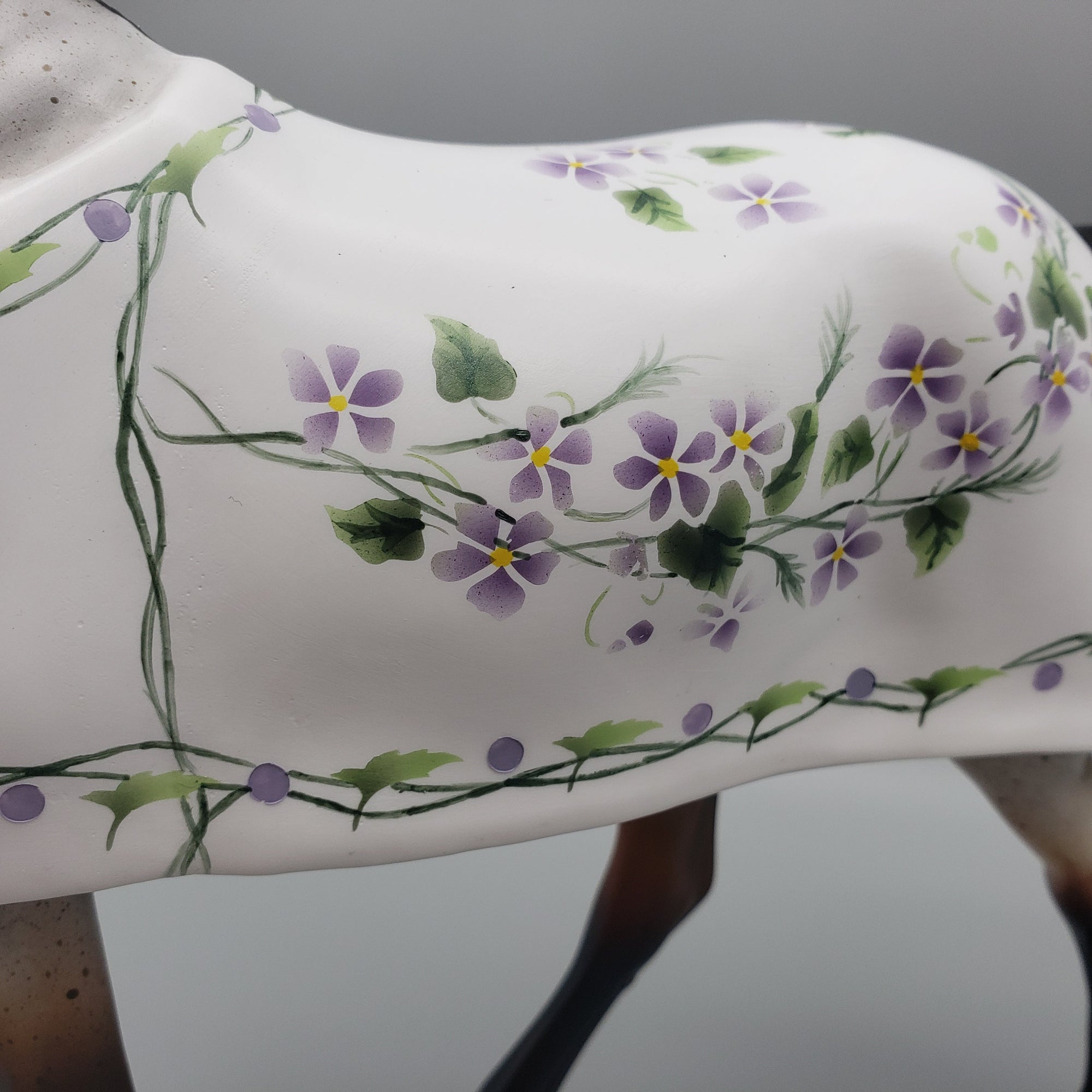 Wyld - OOAK - Customized Blanketed Bay Roan Tennessee Walking Horse By Dawn Quick