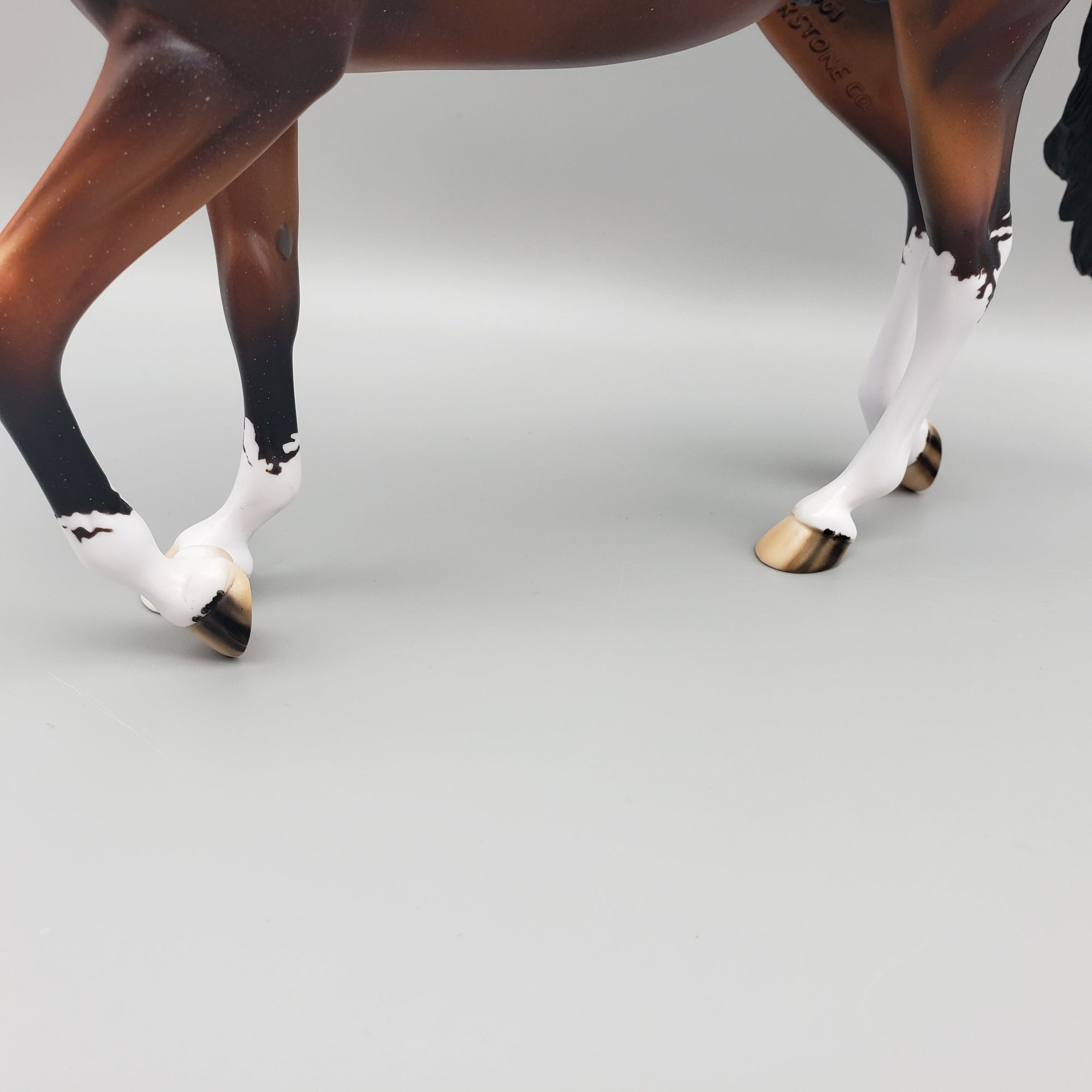 Steel - OOAK - Snowflake Appaloosa Bay Thoroughbred By Dawn Quick EQ23