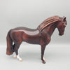 Red Bird Rise - OOAK - Dark Chestnut Andalusian By Ashley Palmer EQ23