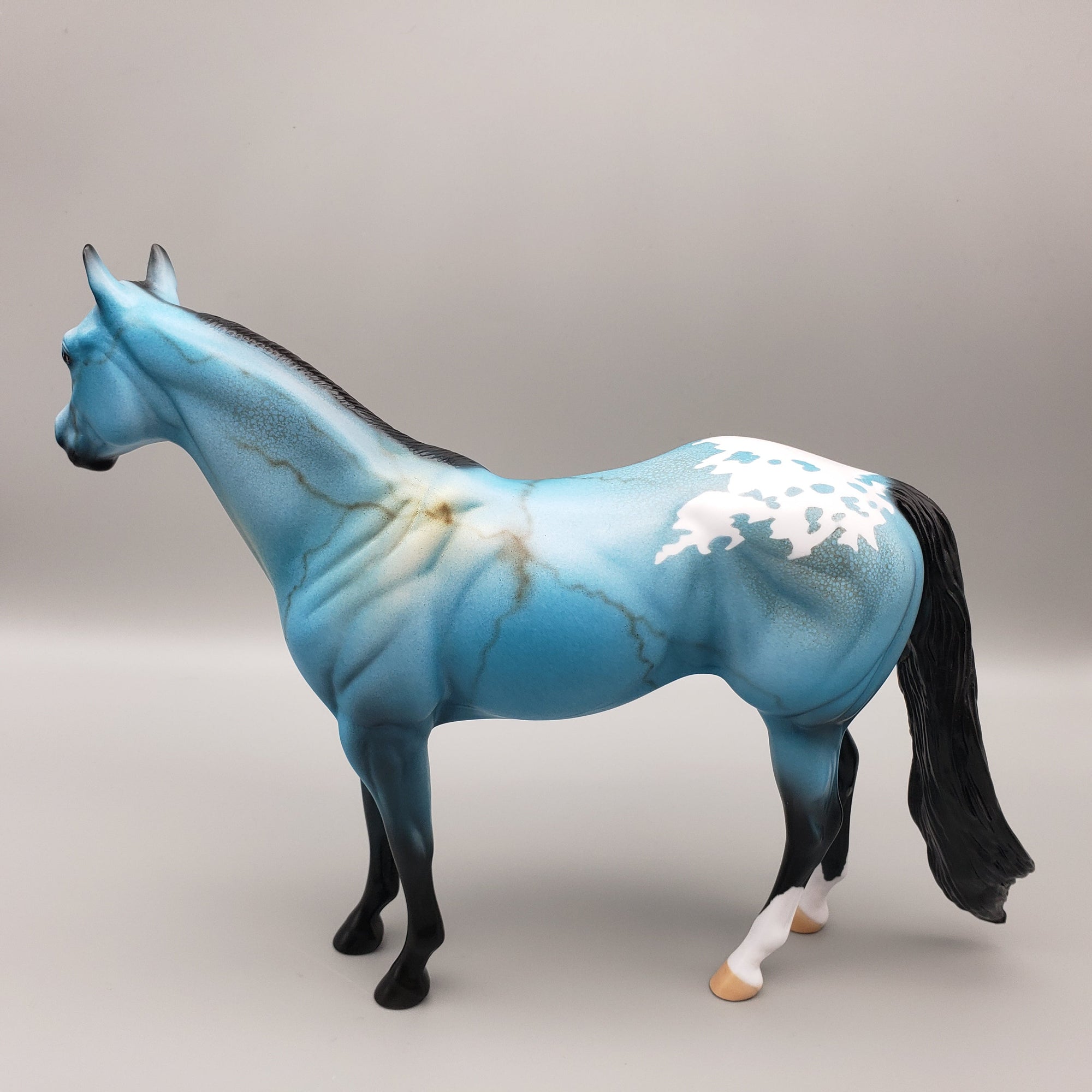 Opus OOAK Turquoise Decorator ISH By Dawn Quick EQ23