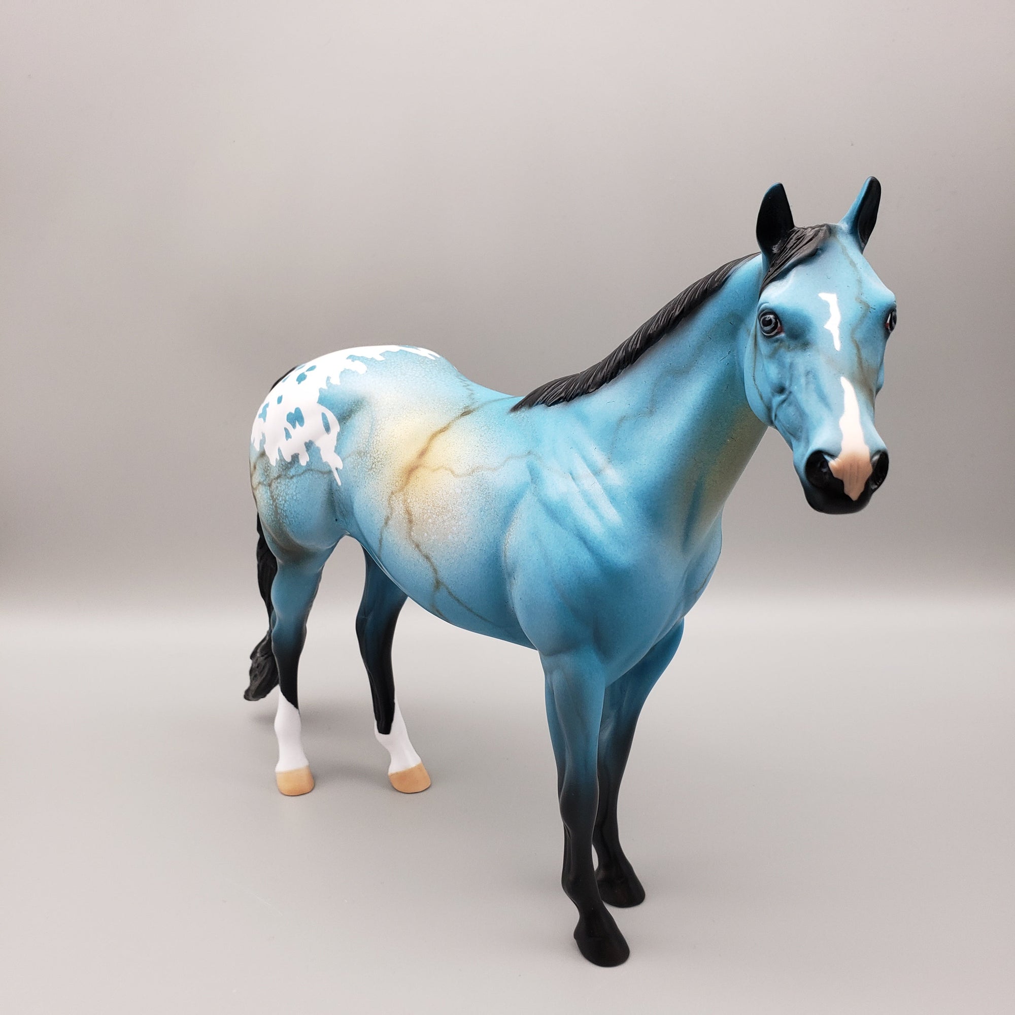 Opus OOAK Turquoise Decorator ISH By Dawn Quick EQ23