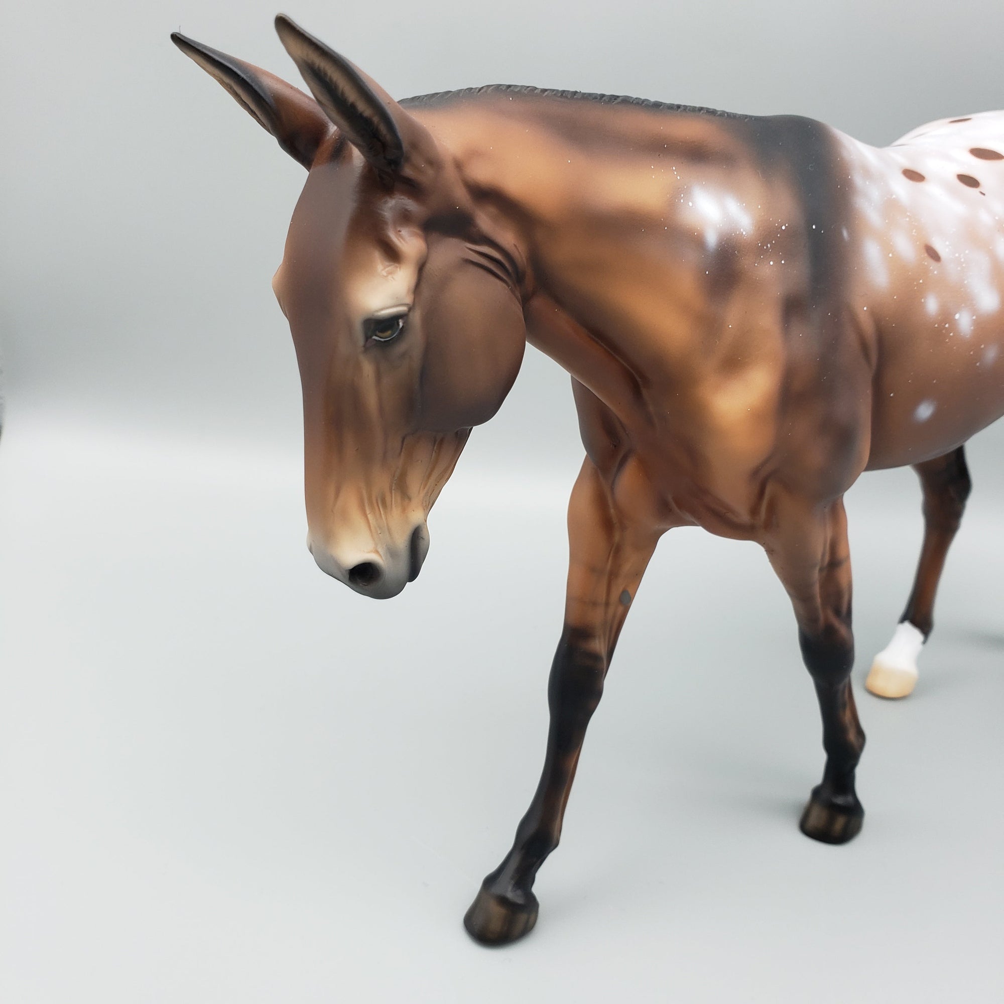 Rocky Road OOAK Appaloosa Mule By Ellen Robbins EQ23