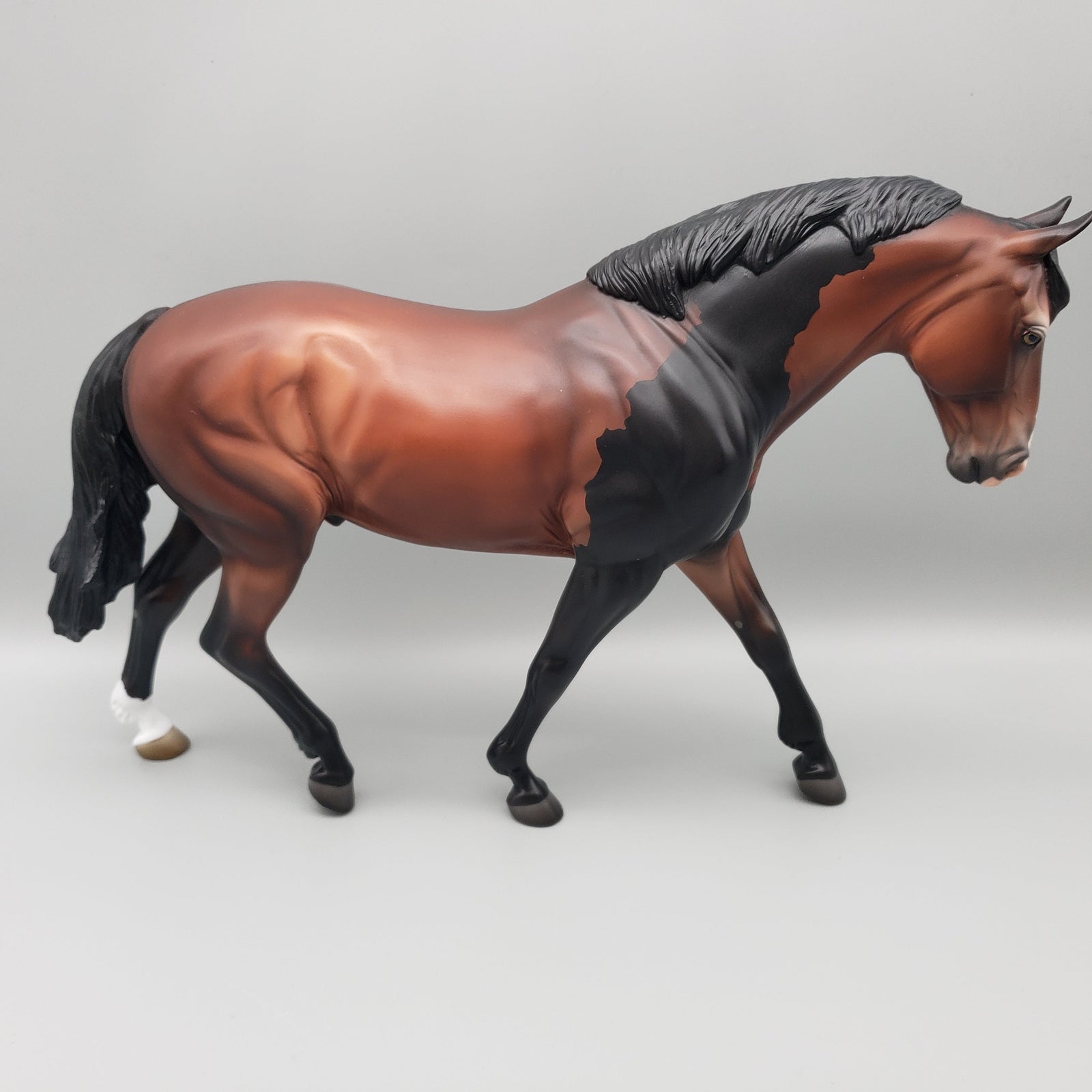 Nevermore OOAK Bay with Somatic Mutation Irish Draught By Jess Hamill EQ23