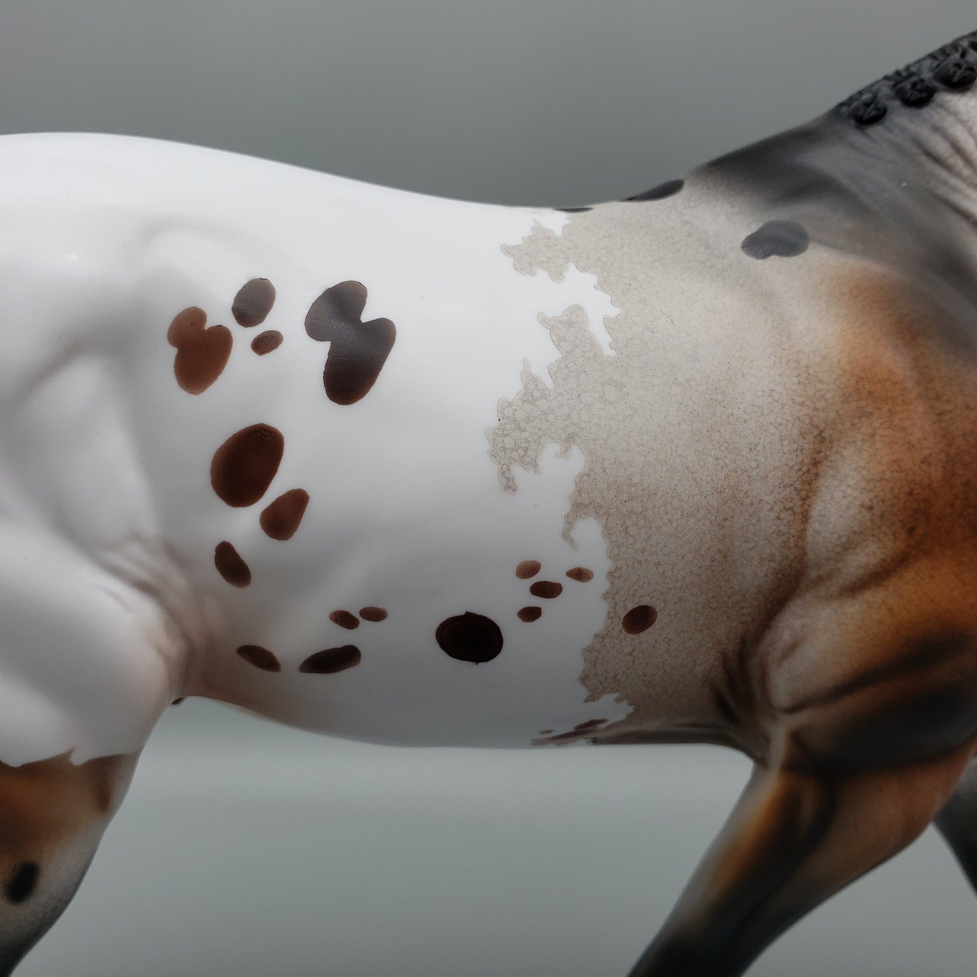 Cookie Crunch OOAK Appaloosa Irish Draft By Dawn Quick EQ23