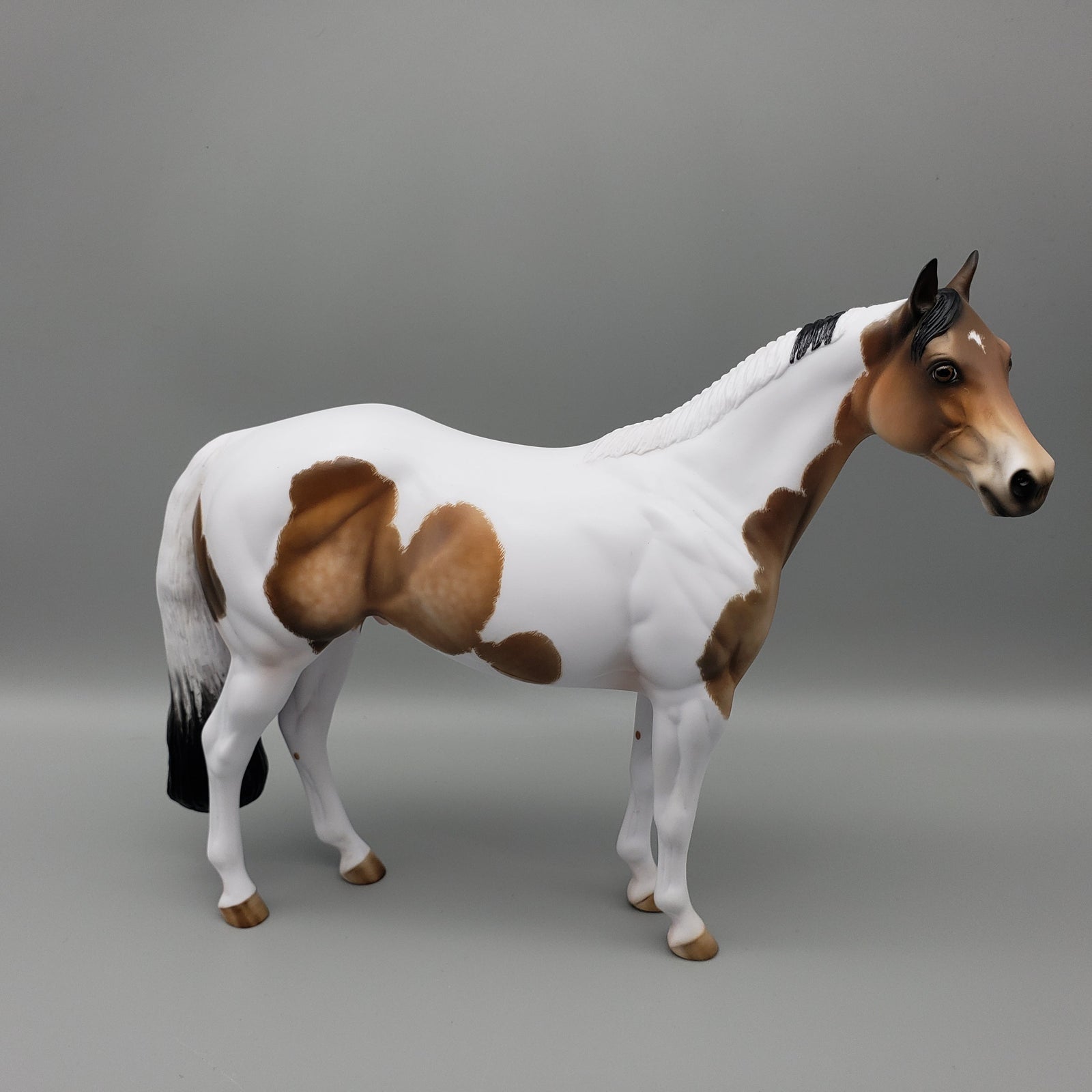 Dusty OOAK Bay Tobiano ISH By Julie Keim EQ23