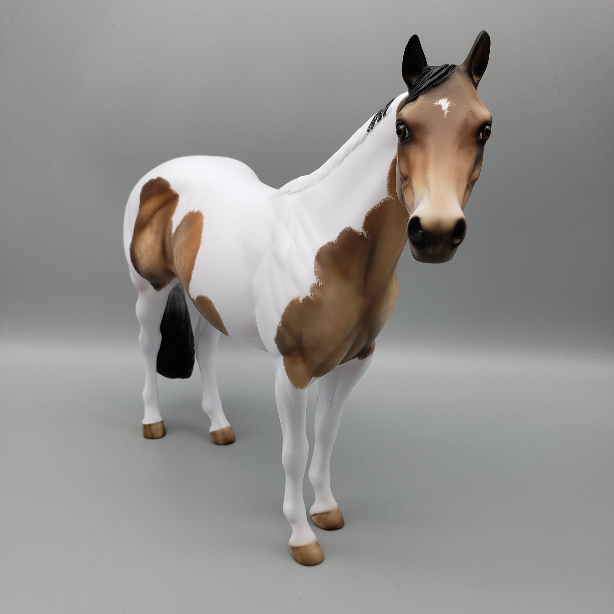 Dusty OOAK Bay Tobiano ISH By Julie Keim EQ23