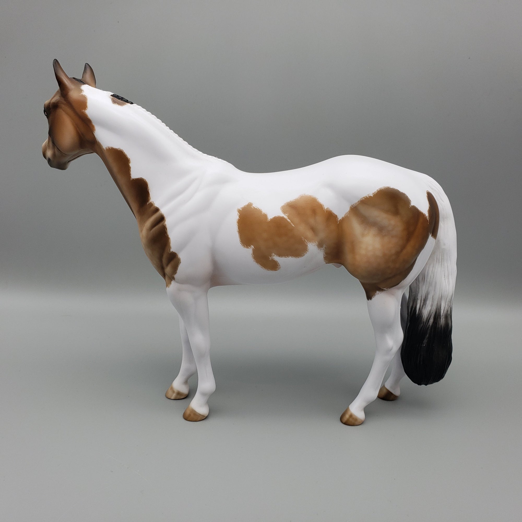 Dusty OOAK Bay Tobiano ISH By Julie Keim EQ23