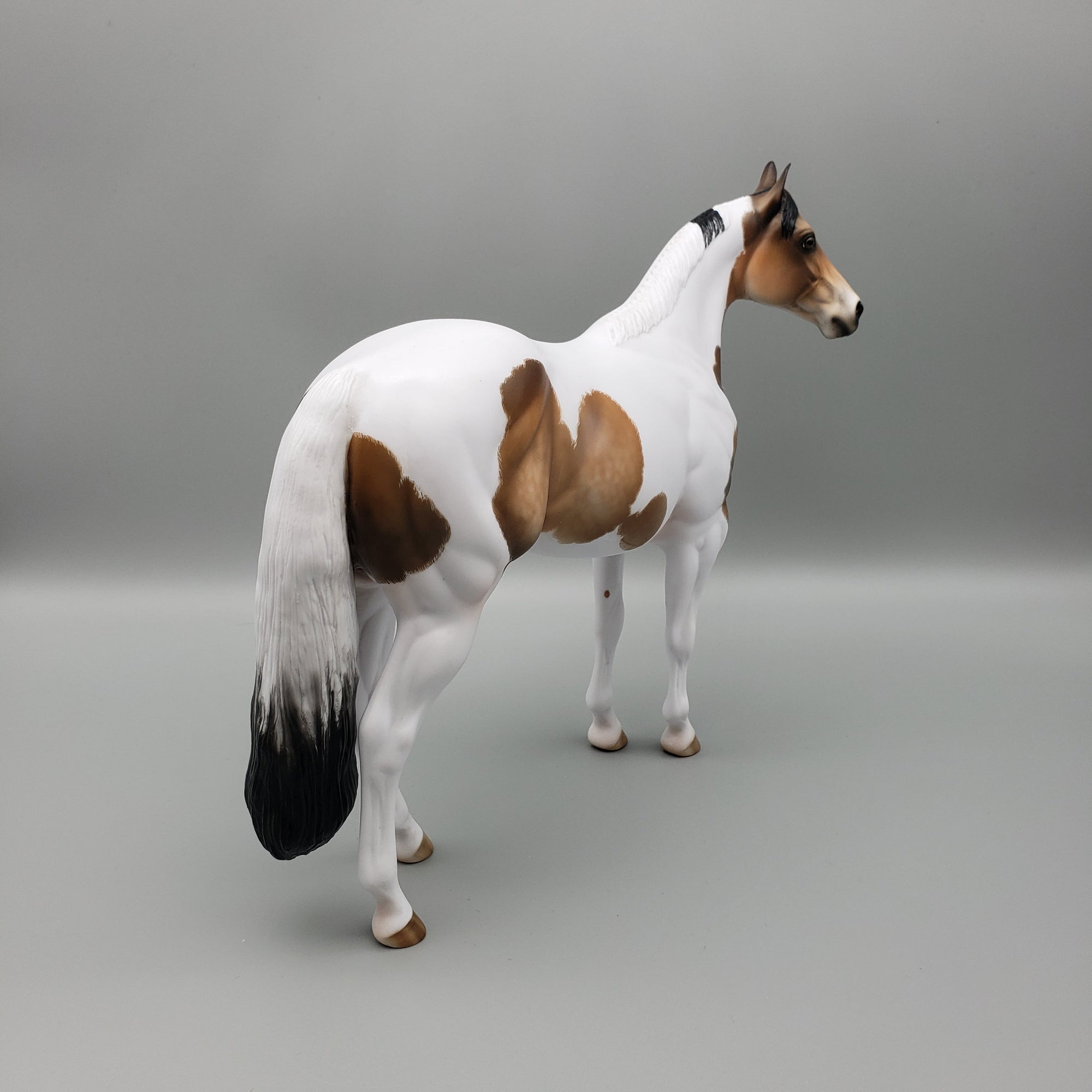 Dusty OOAK Bay Tobiano ISH By Julie Keim EQ23