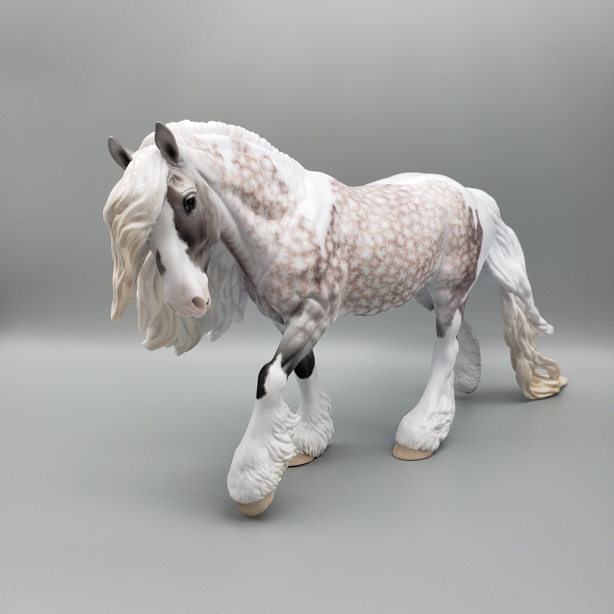 Alban Heruin OOAK Silver Dappled Tobiano Cob By Ellen Robbins Best Offers 6/26/23