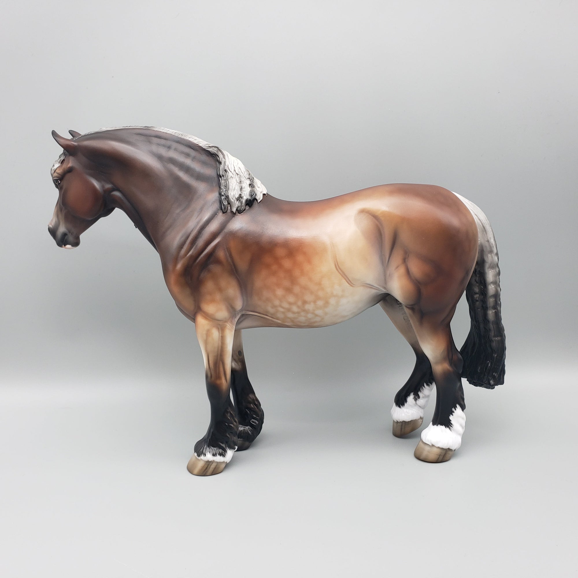 Townsend OOAK Dappled Bay Heavy Draft Mare By Jess Hamill Best Offers 6/26/23