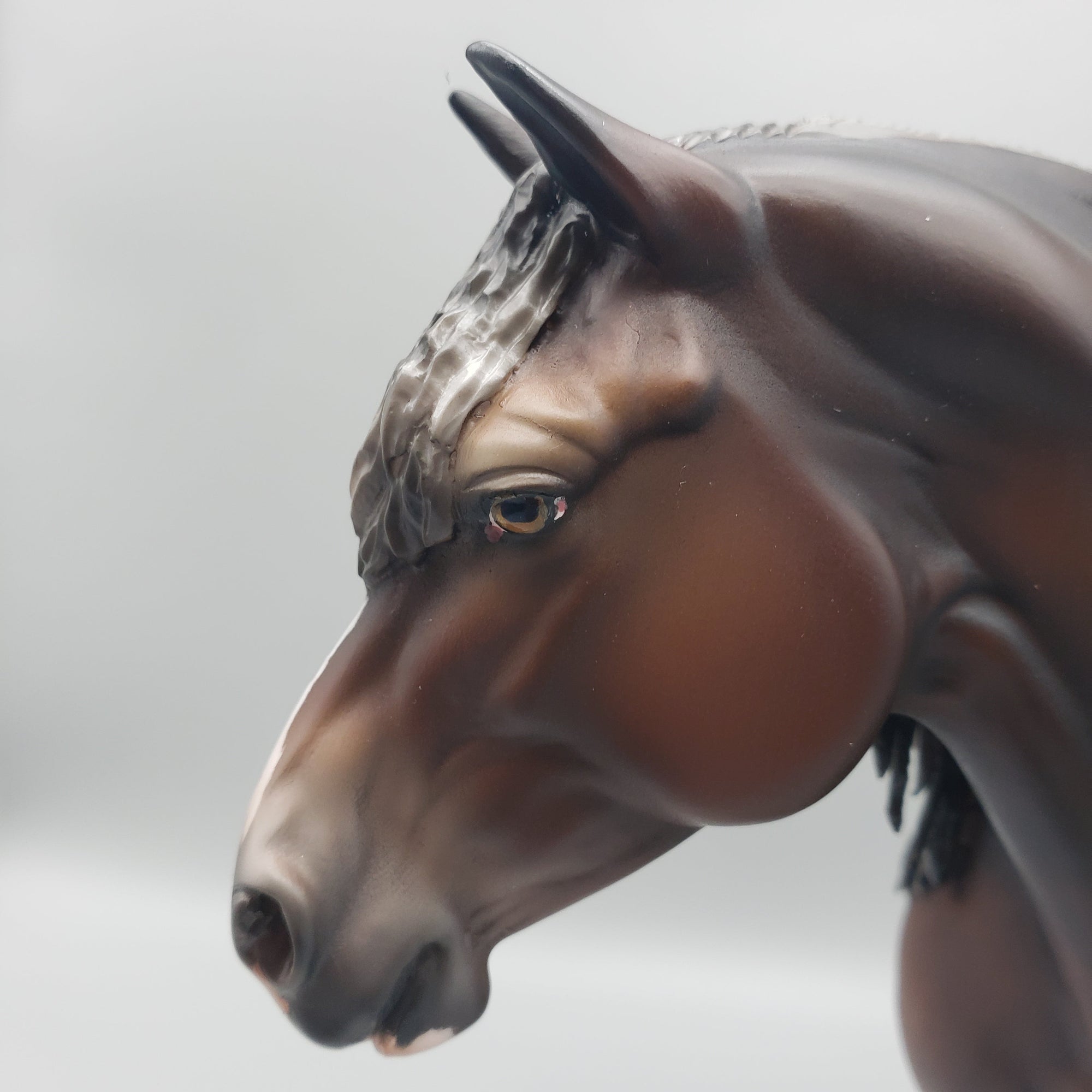 Townsend OOAK Dappled Bay Heavy Draft Mare By Jess Hamill Best Offers 6/26/23