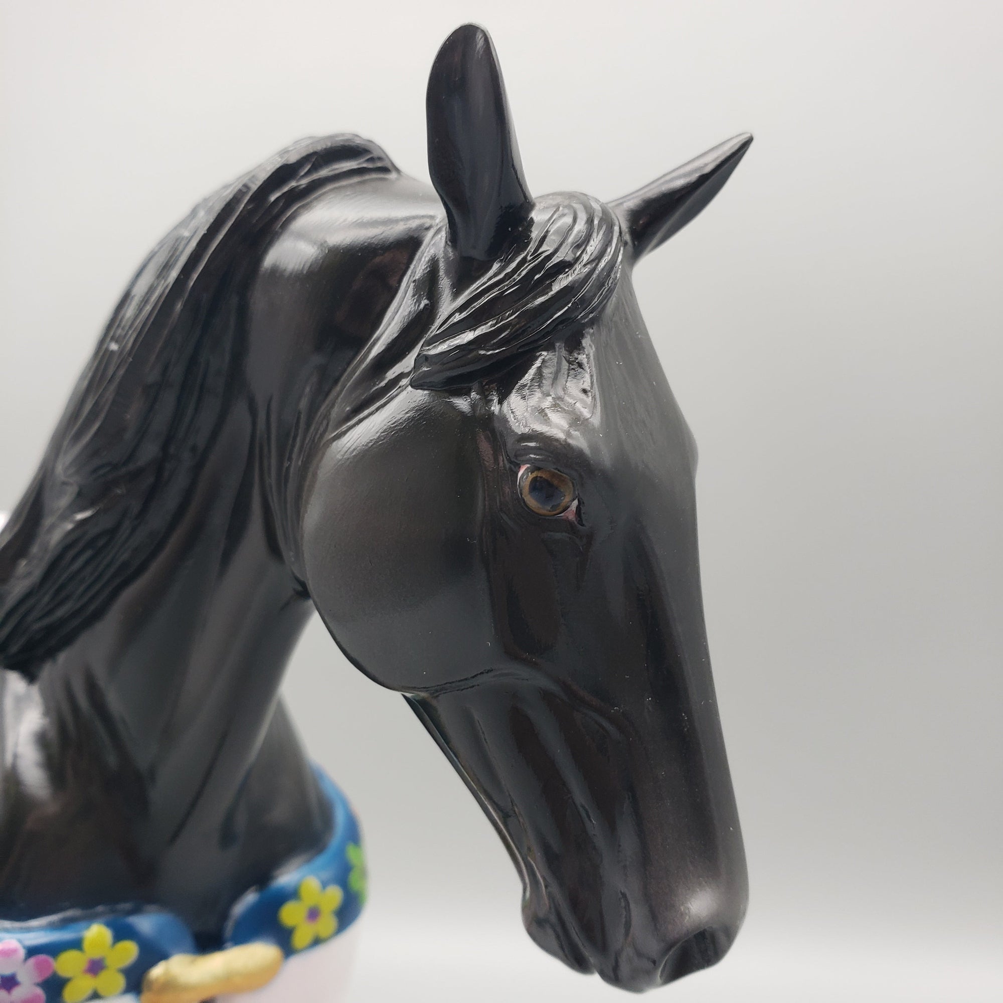 Pixieland Jazz OOAK Black Tennessee Walking Horse with Blanket By Dawn Quick Best Offers 6/26/23