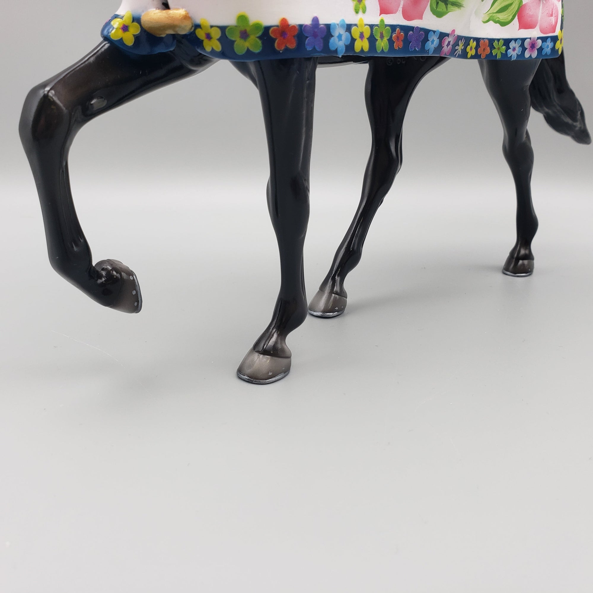 Pixieland Jazz OOAK Black Tennessee Walking Horse with Blanket By Dawn Quick Best Offers 6/26/23