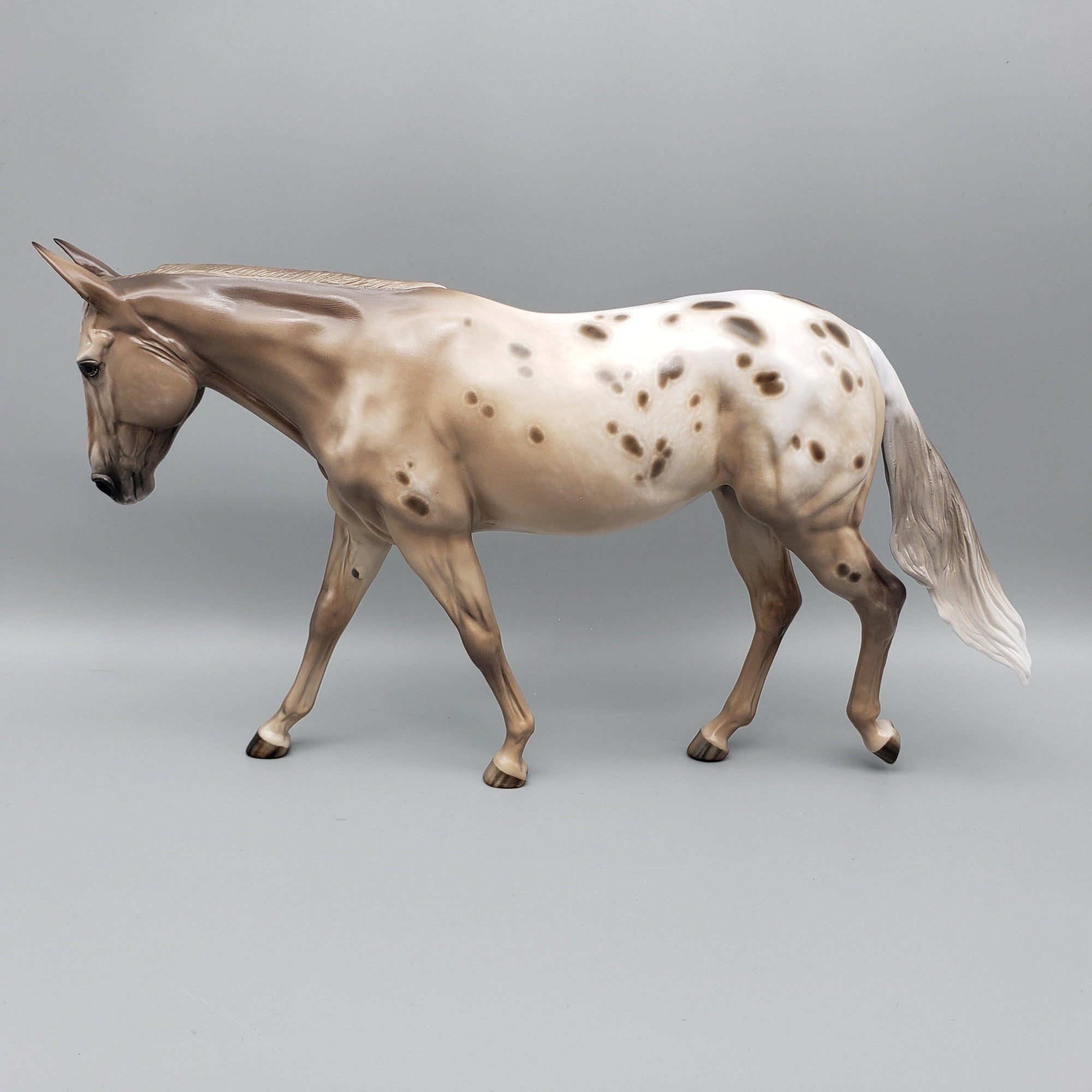 Narian OOAK Chestnut Appaloosa Mule By Sheryl Leisure Best Offers 6/26/23